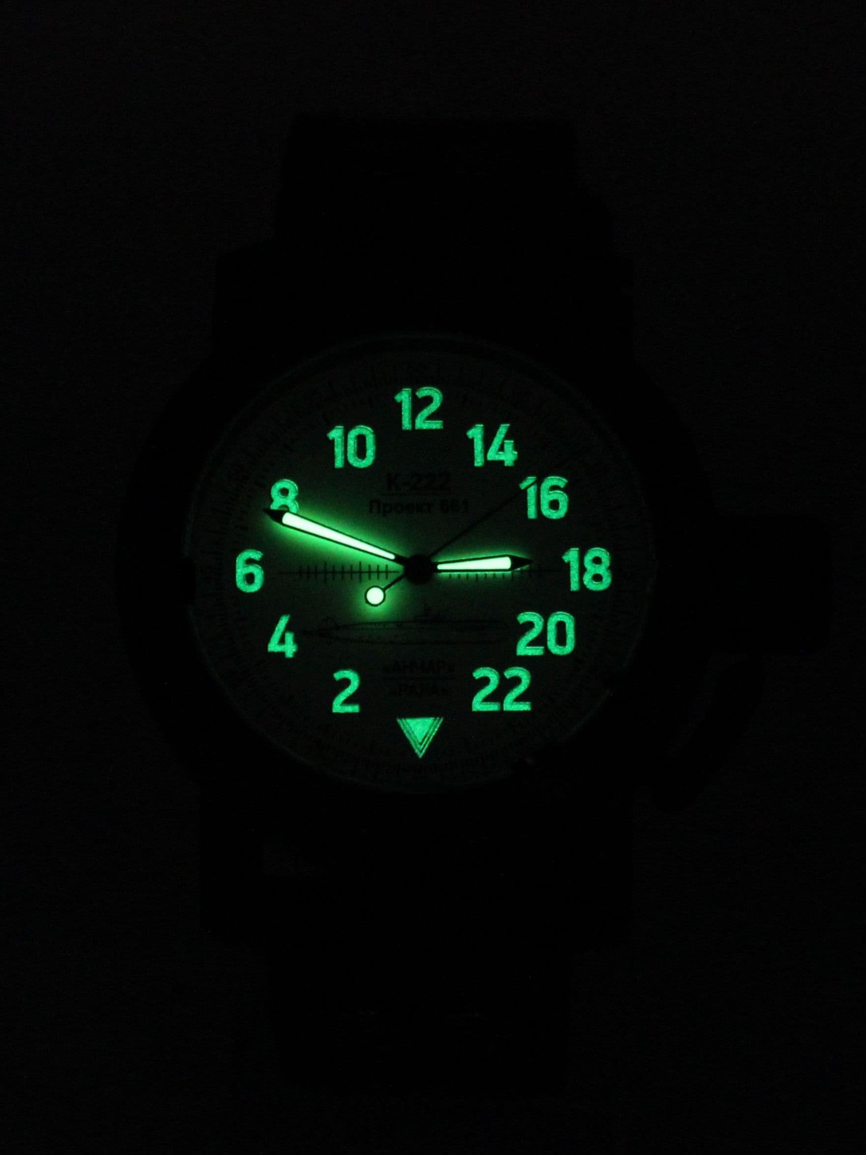 Часы К-222 / Анчар (Papa) механические с автоподзаводом (Восток 2431) 101.031.1