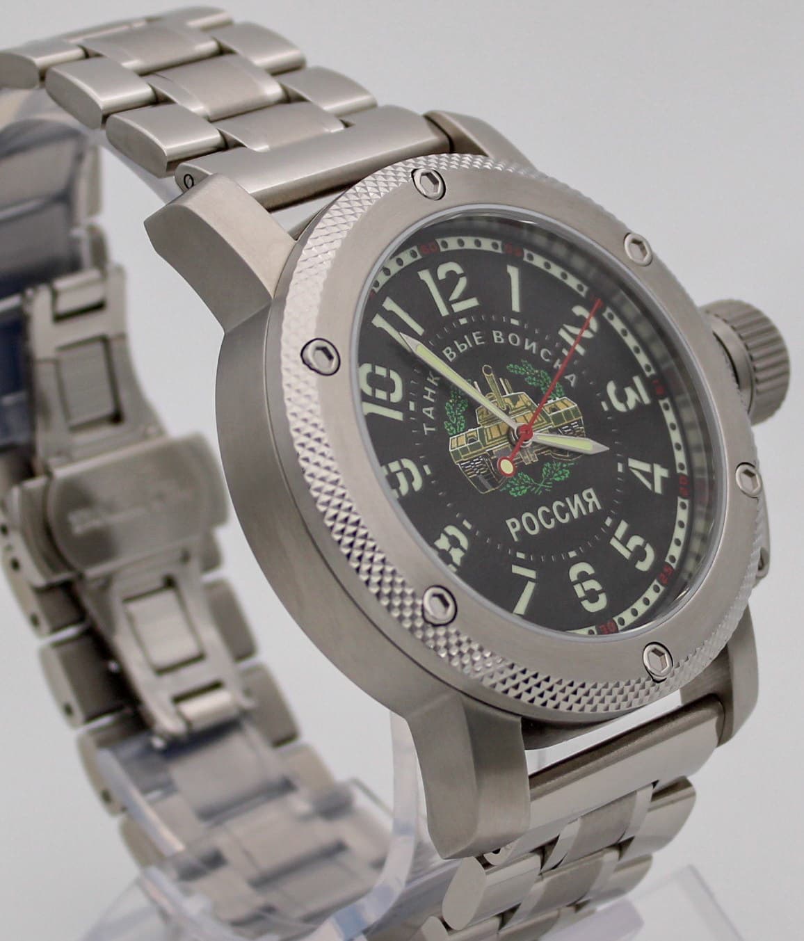 Часы Танковые войска РОССИЯ, механизм Восток 2415.01
