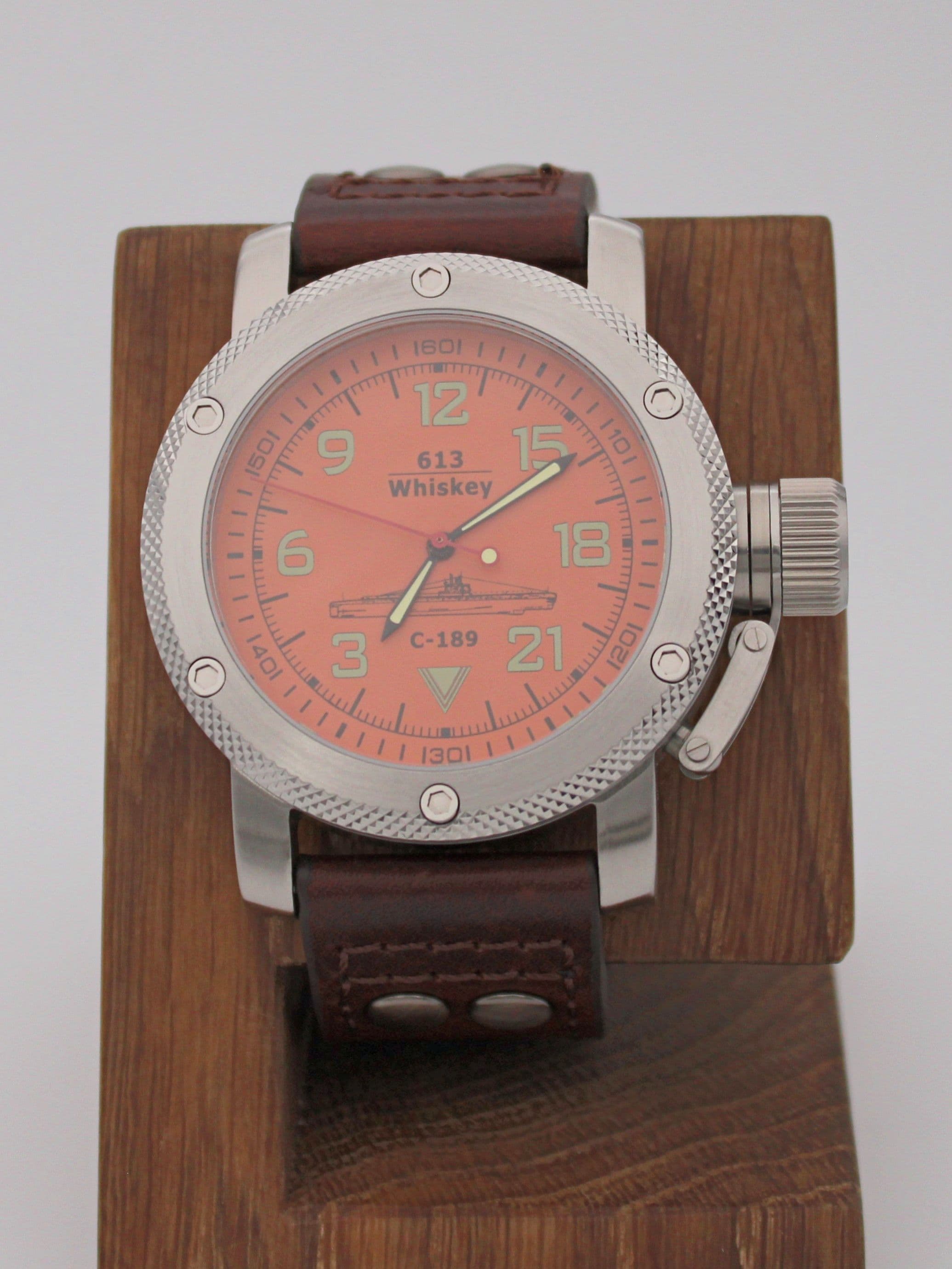 Часы С-189 (Whiskey) механические с автоподзаводом (Восток 2431) 01.103.02
