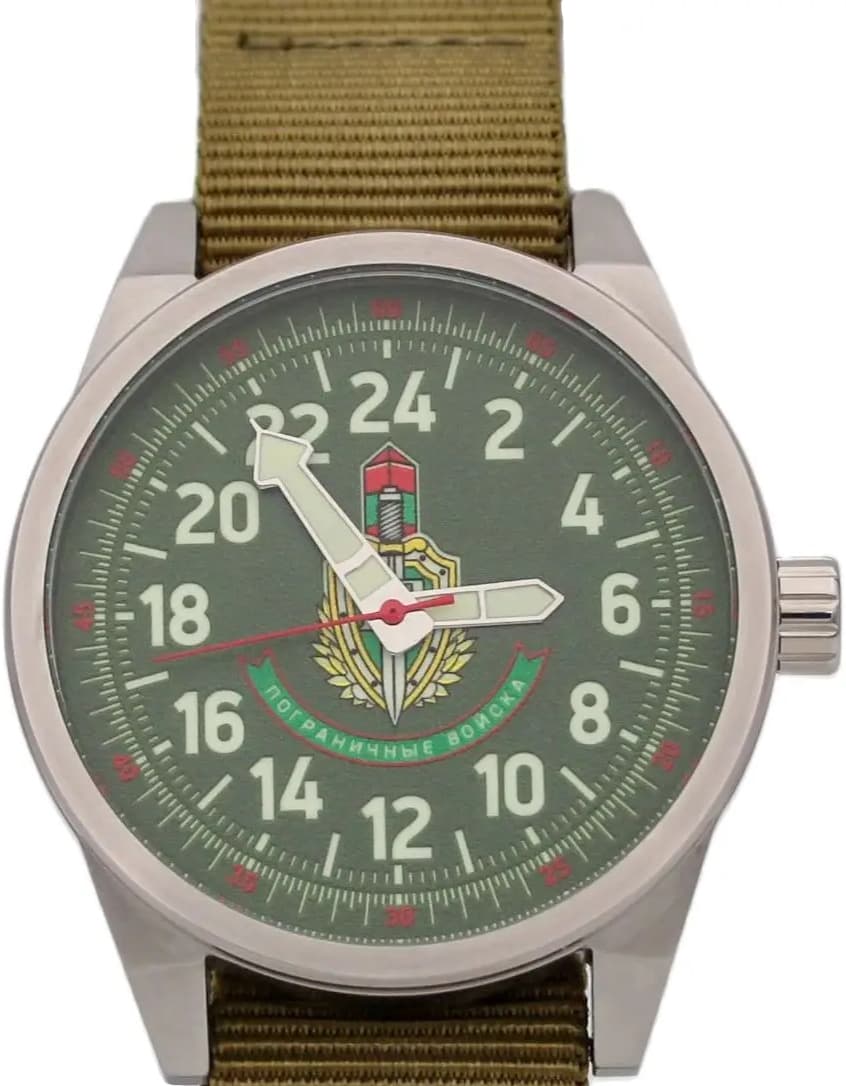 Часы Пограничные войска, механизм Ракета 2623 Н