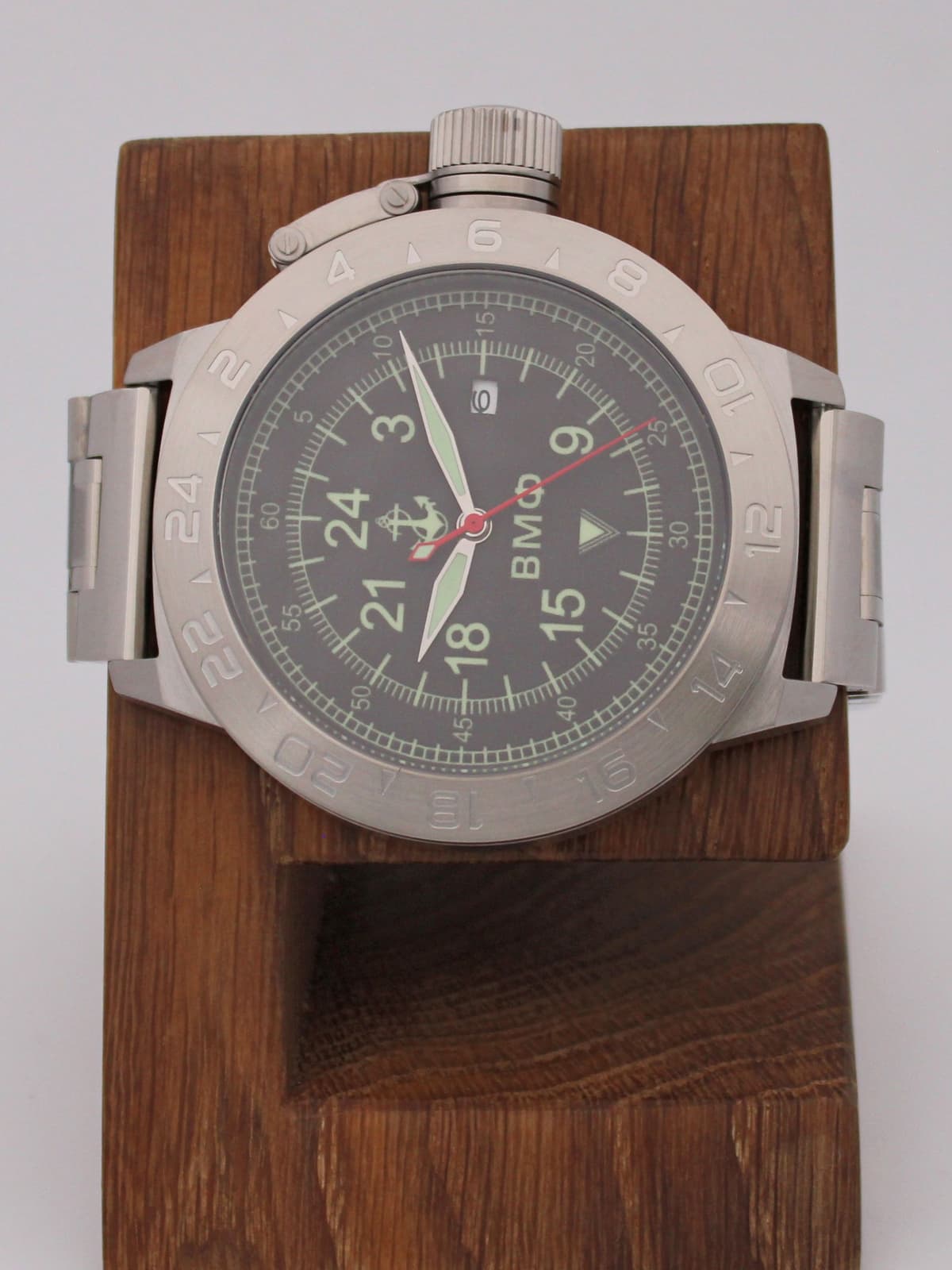 Часы ВМФ механические с автоподзаводом (Seiko NH34A) 52.060.2