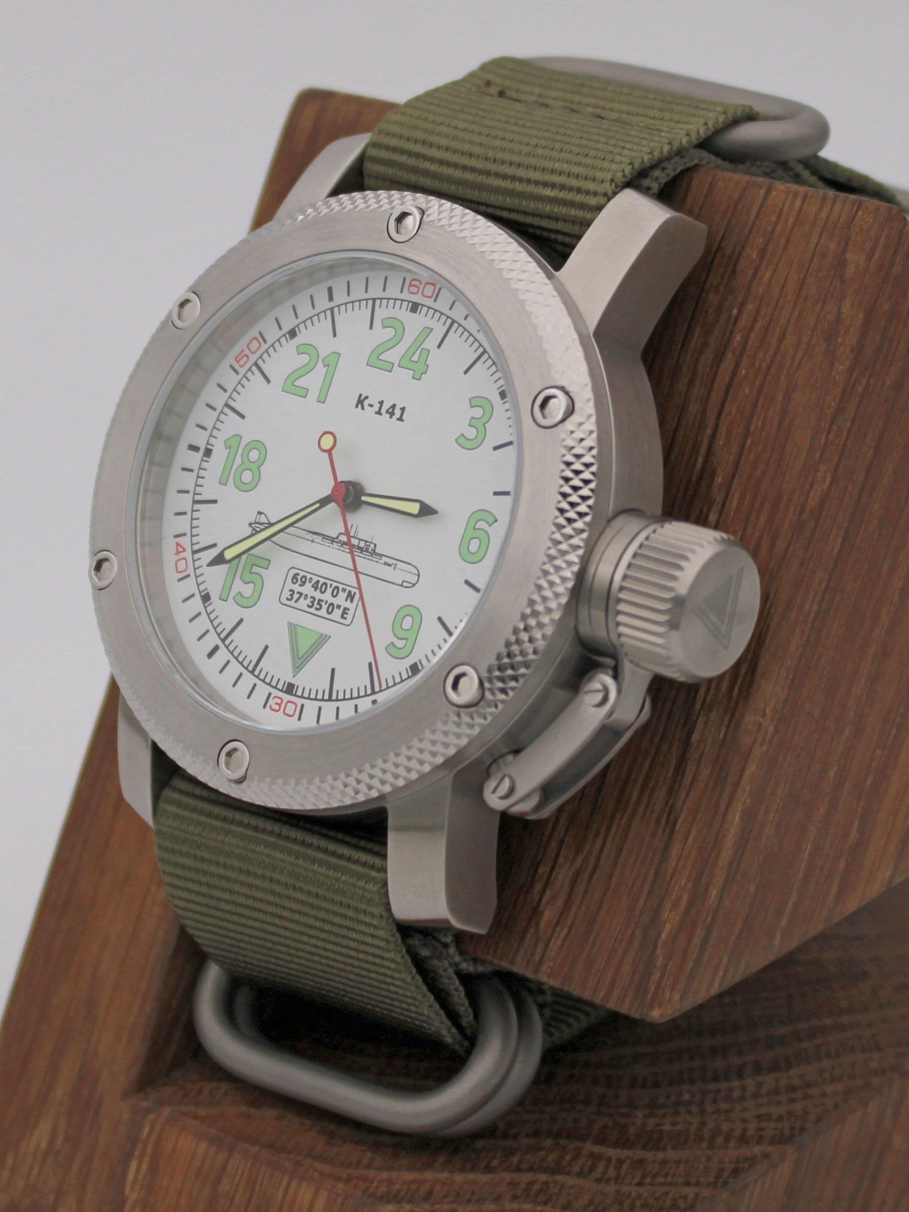 Часы К-141 / Курск (Oscar-II) механические с автоподзаводом (Восток 2431) 01.086.21