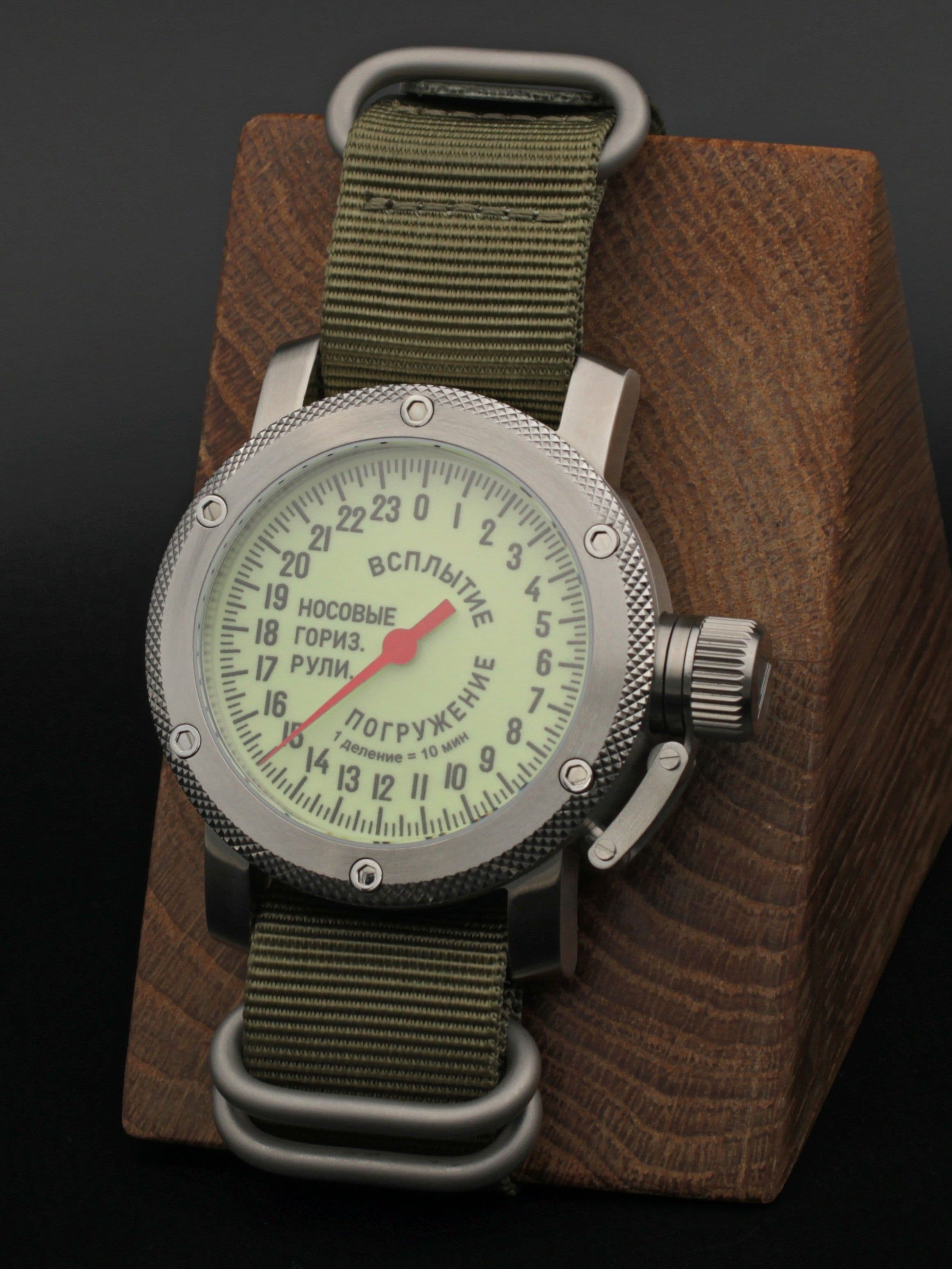 Часы Погружение / Всплытие однострелочные механические с автоподзаводом (Восток 2431) 01.181.21
