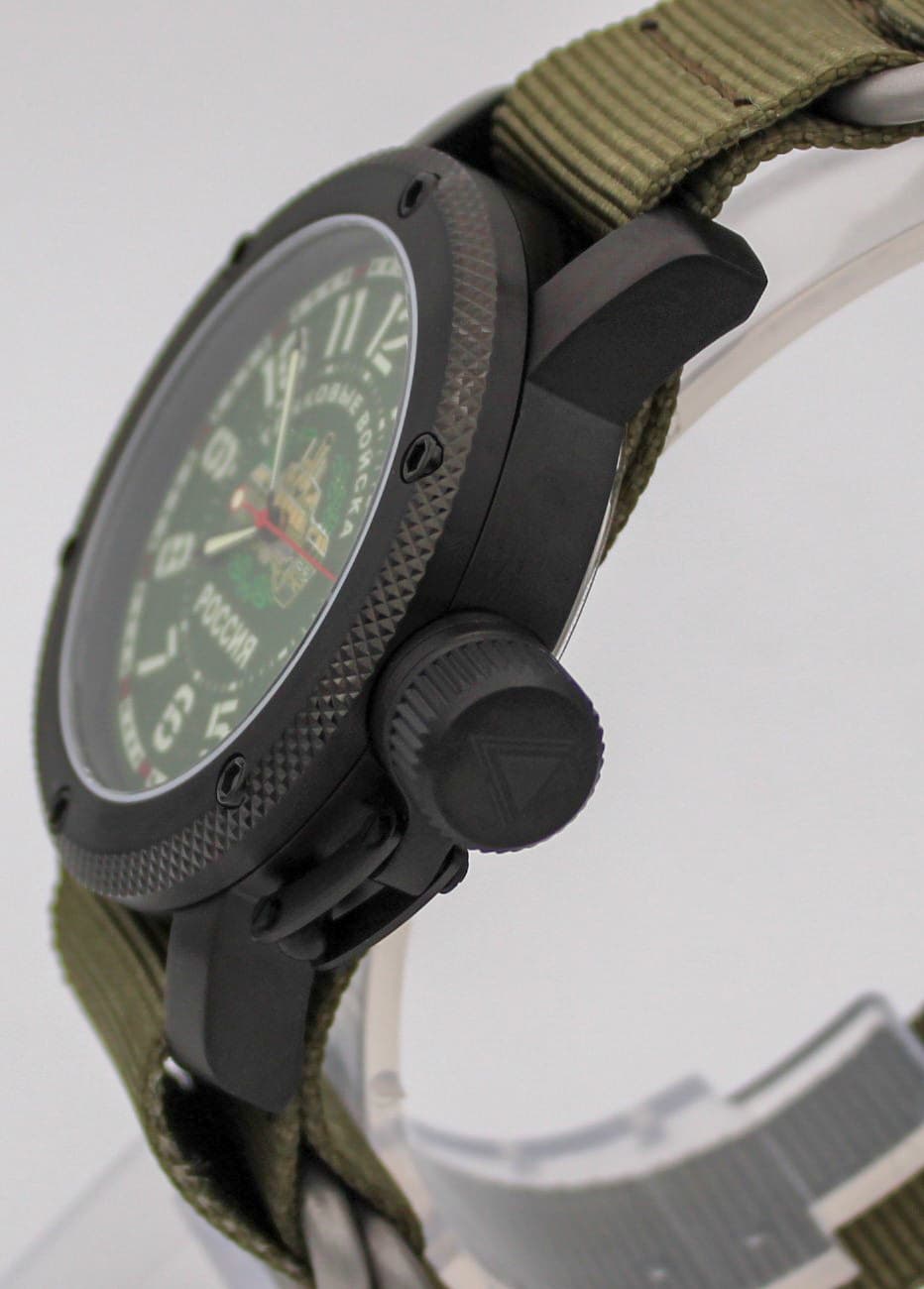 Часы Танковые войска РОССИЯ, механизм Восток 2415.01