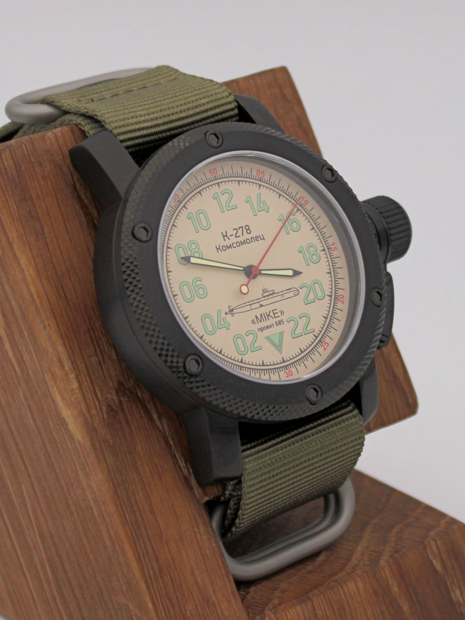 Часы К-278 / Комсомолец (Mike) механические (Ракета 2623) 103.042.21