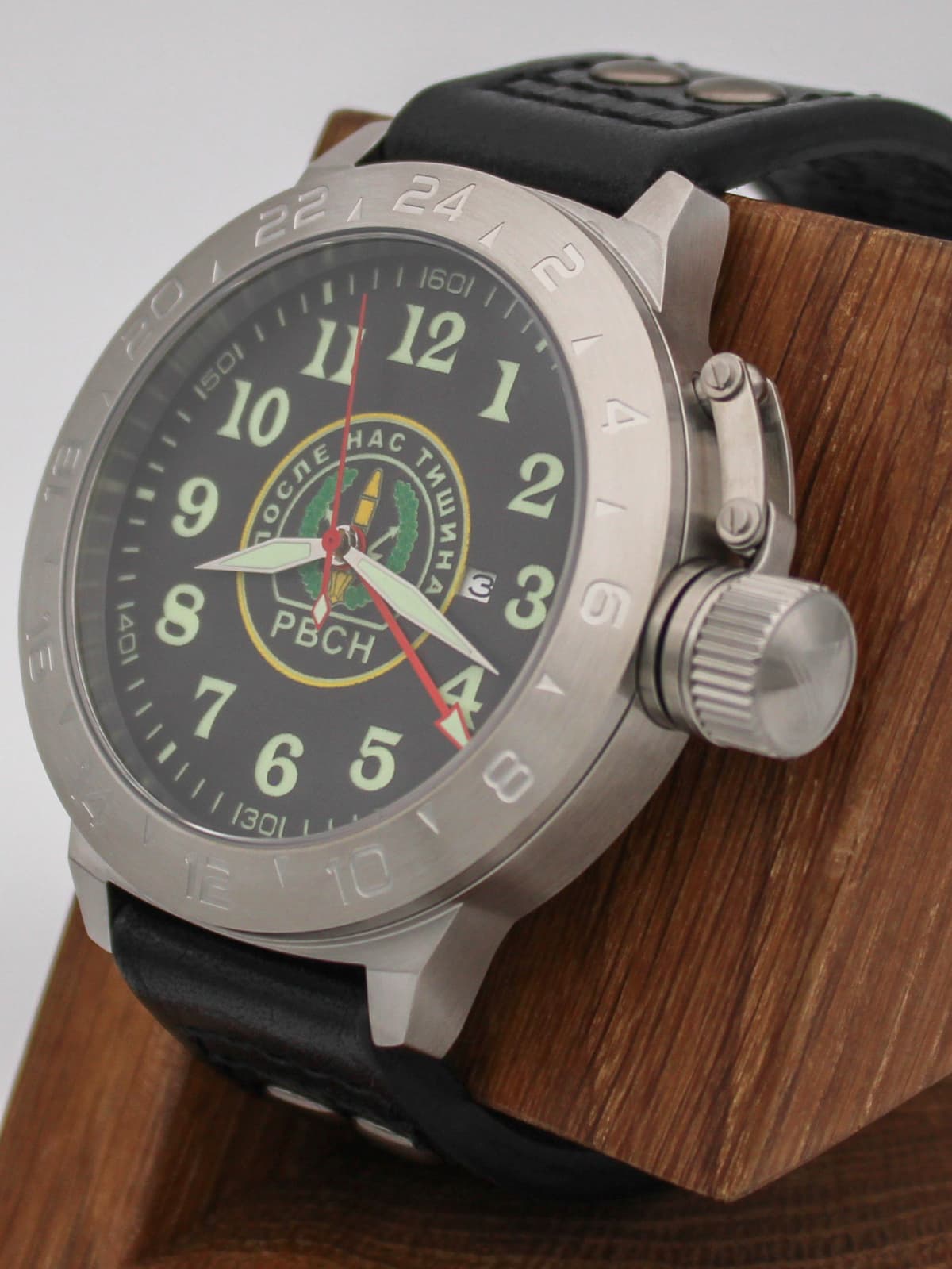 Часы РВСН механические с автоподзаводом (Seiko NH34A) 52.308.01