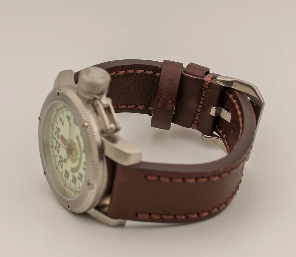 Часы наручные Погранвойска 173.02, механические, механизм Ракета 2623