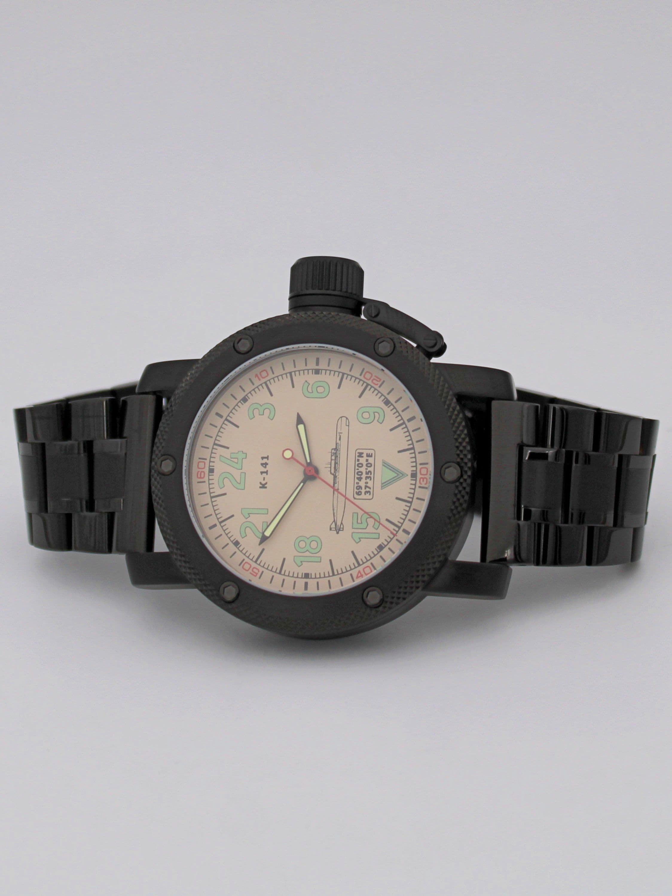 Часы К-141 / Курск (Oscar-II) механические (Ракета 2623) 103.087.1