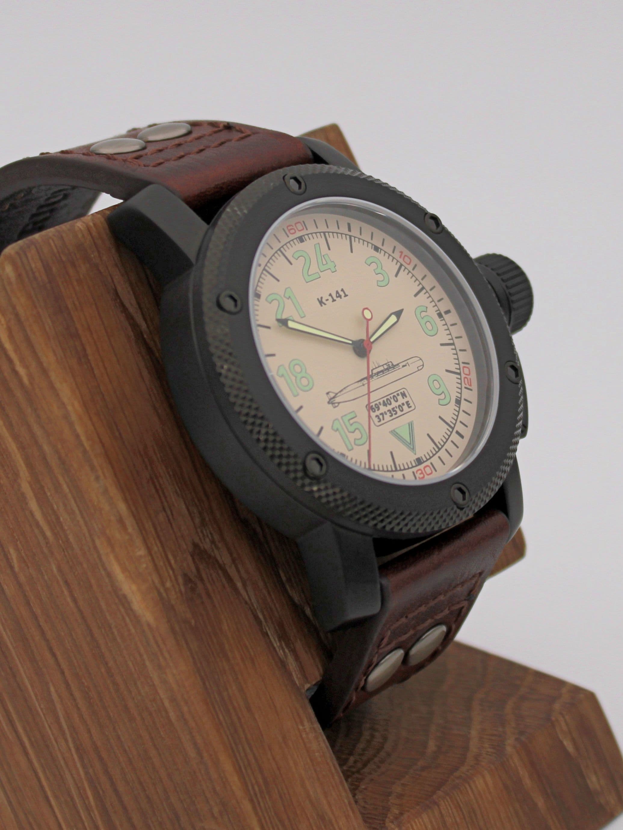 Часы К-141 / Курск (Oscar-II) механические с автоподзаводом (Восток 2431) 101.087.02