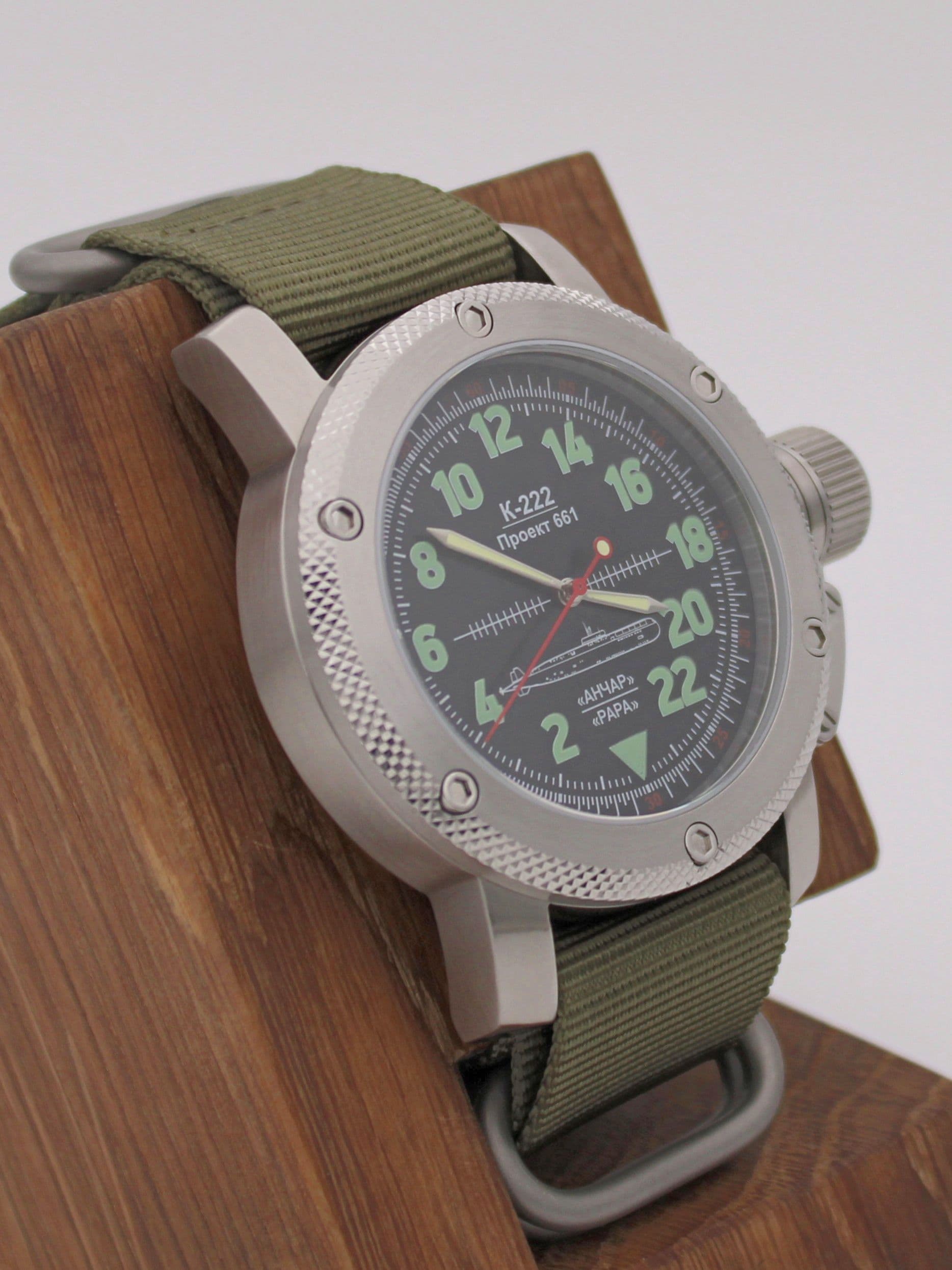 Часы К-222 / Анчар (Papa) механические с автоподзаводом (Восток 2431) 01.034.21