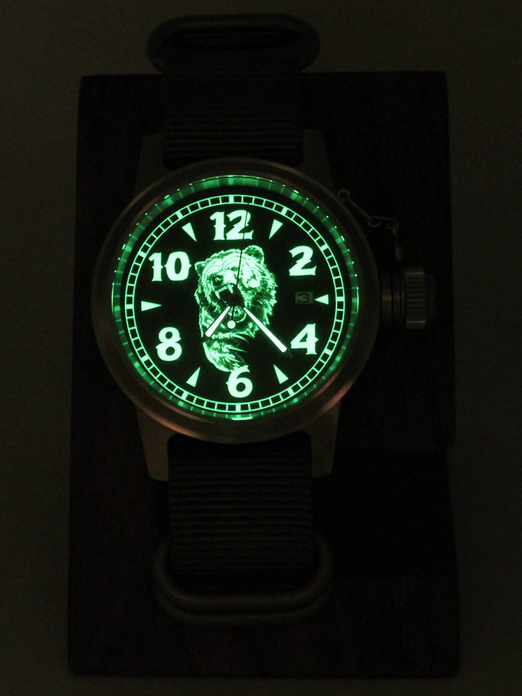 Часы Медведь механические с автоподзаводом (Seiko NH35A) 45.318.21