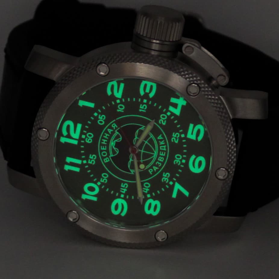 Часы ВОЕННАЯ РАЗВЕДКА, механизм Восток 2415.01