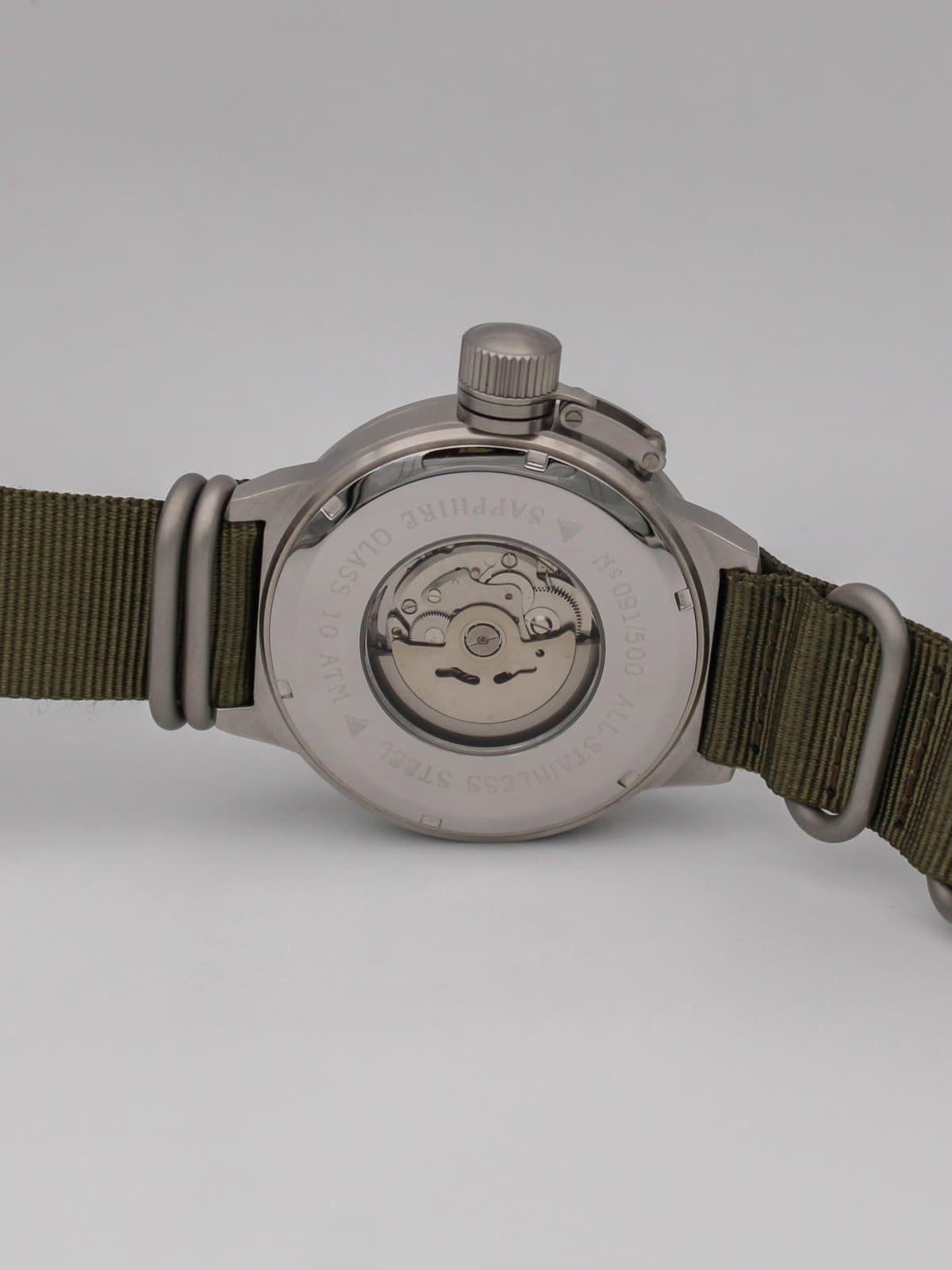 Часы РВСН механические с автоподзаводом (Seiko NH34A) 52.308.21