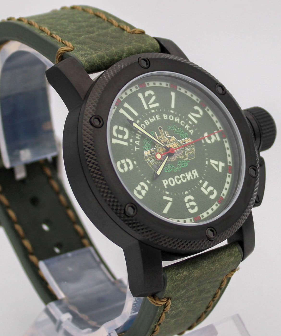 Часы Танковые войска РОССИЯ, механизм Восток 2415.01