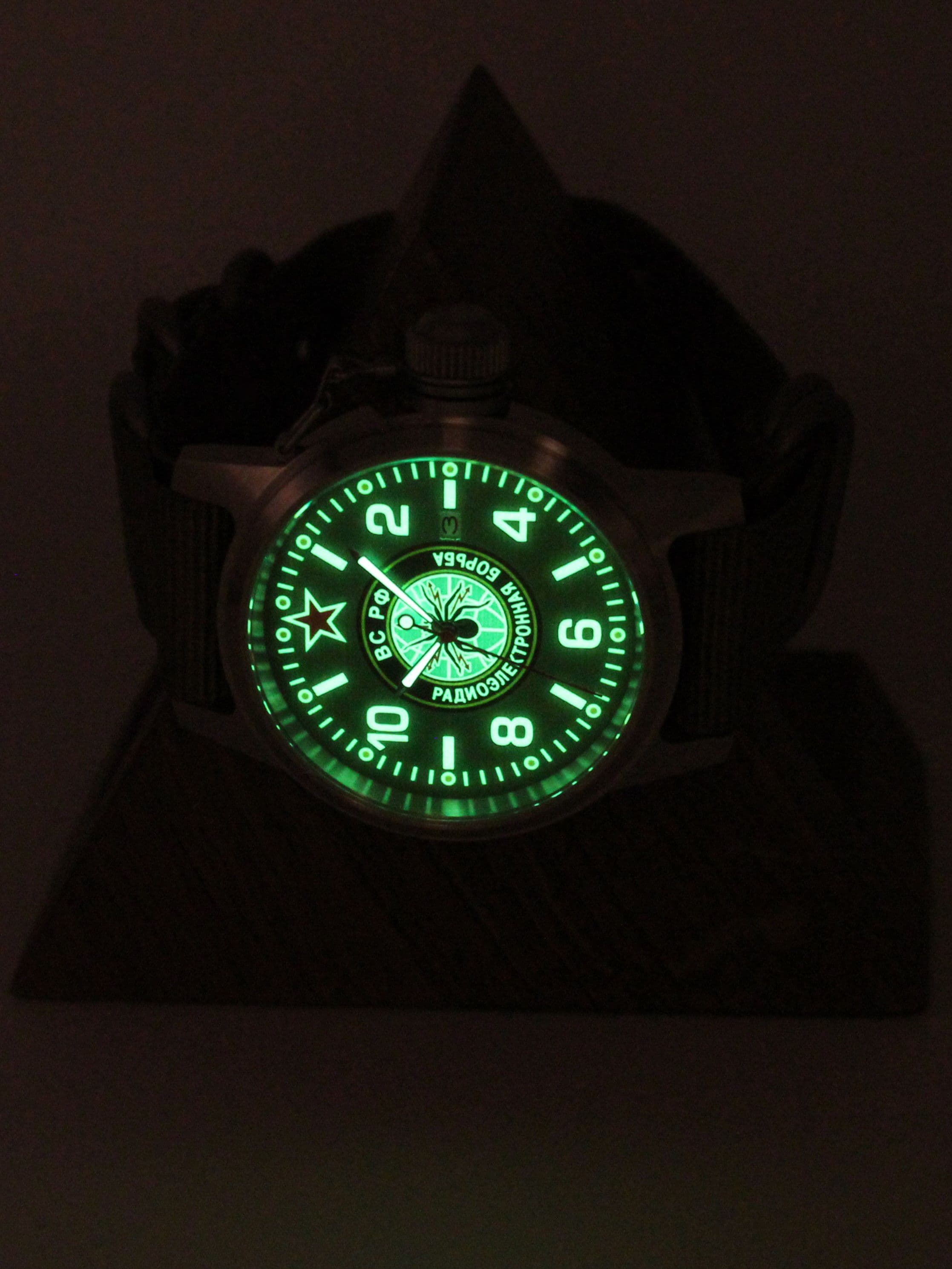 Часы Войска РЭБ механические с автоподзаводом (Seiko NH35A) 45.277.21