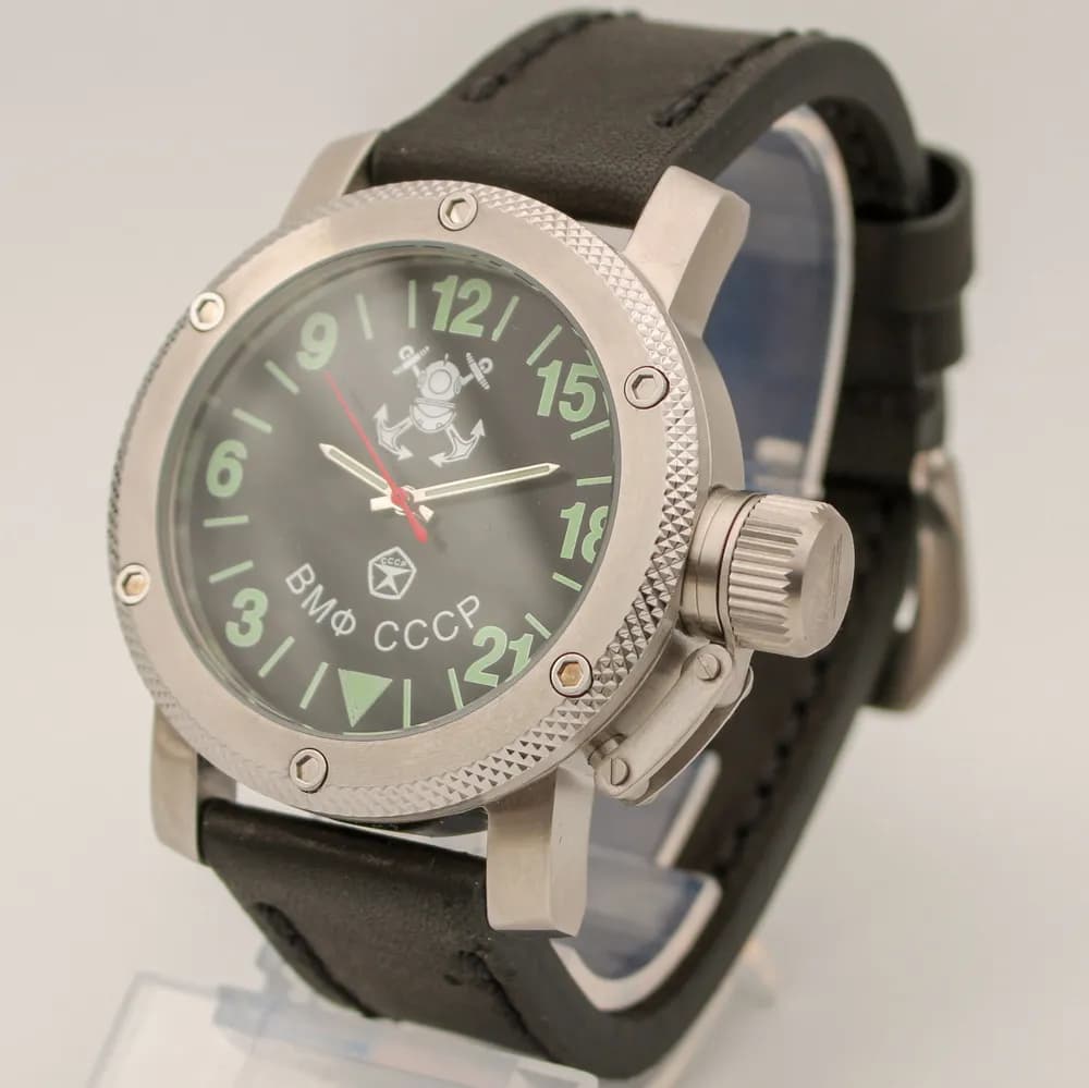Часы ВМФ СССР механические 024.01 механизм Ракета 2623
