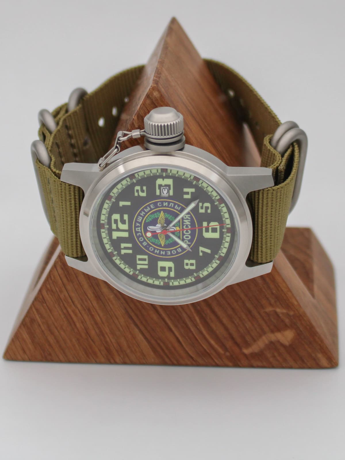 Часы ВВС механические с автоподзаводом (Seiko NH35A) 45.207.21