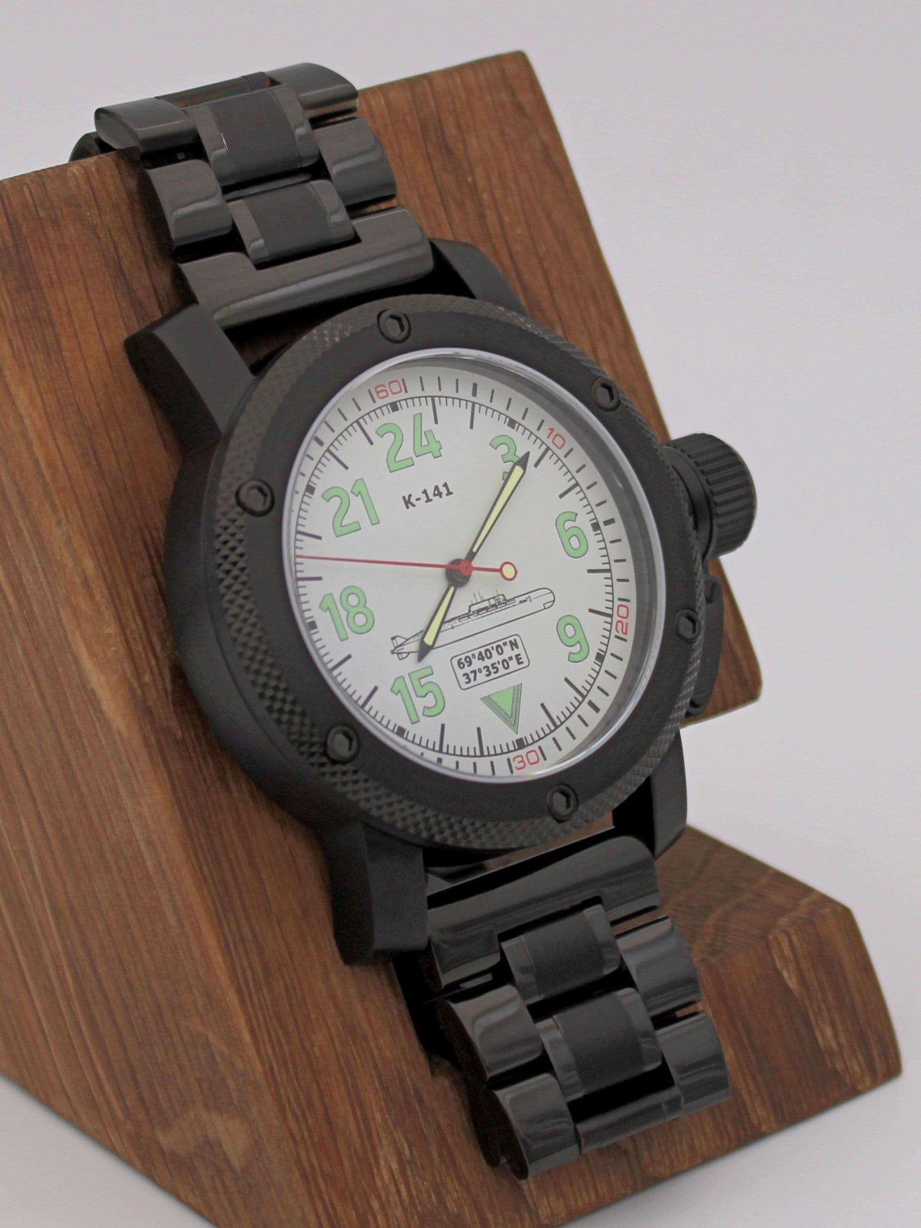 Часы К-141 / Курск (Oscar-II) механические с автоподзаводом (Восток 2431) 101.086.1