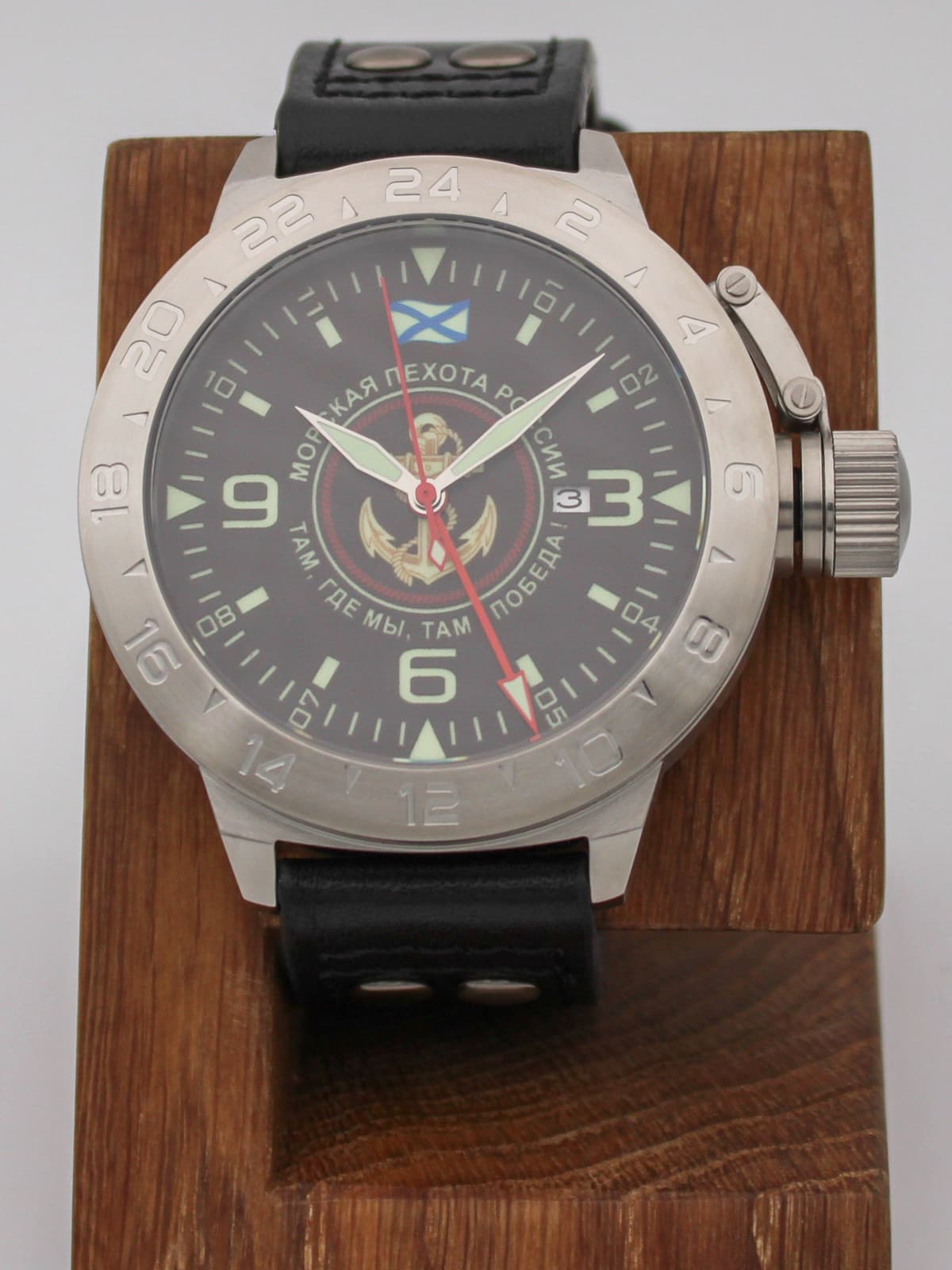 Часы Морская пехота механические с автоподзаводом (Seiko NH34A) 52.167.01