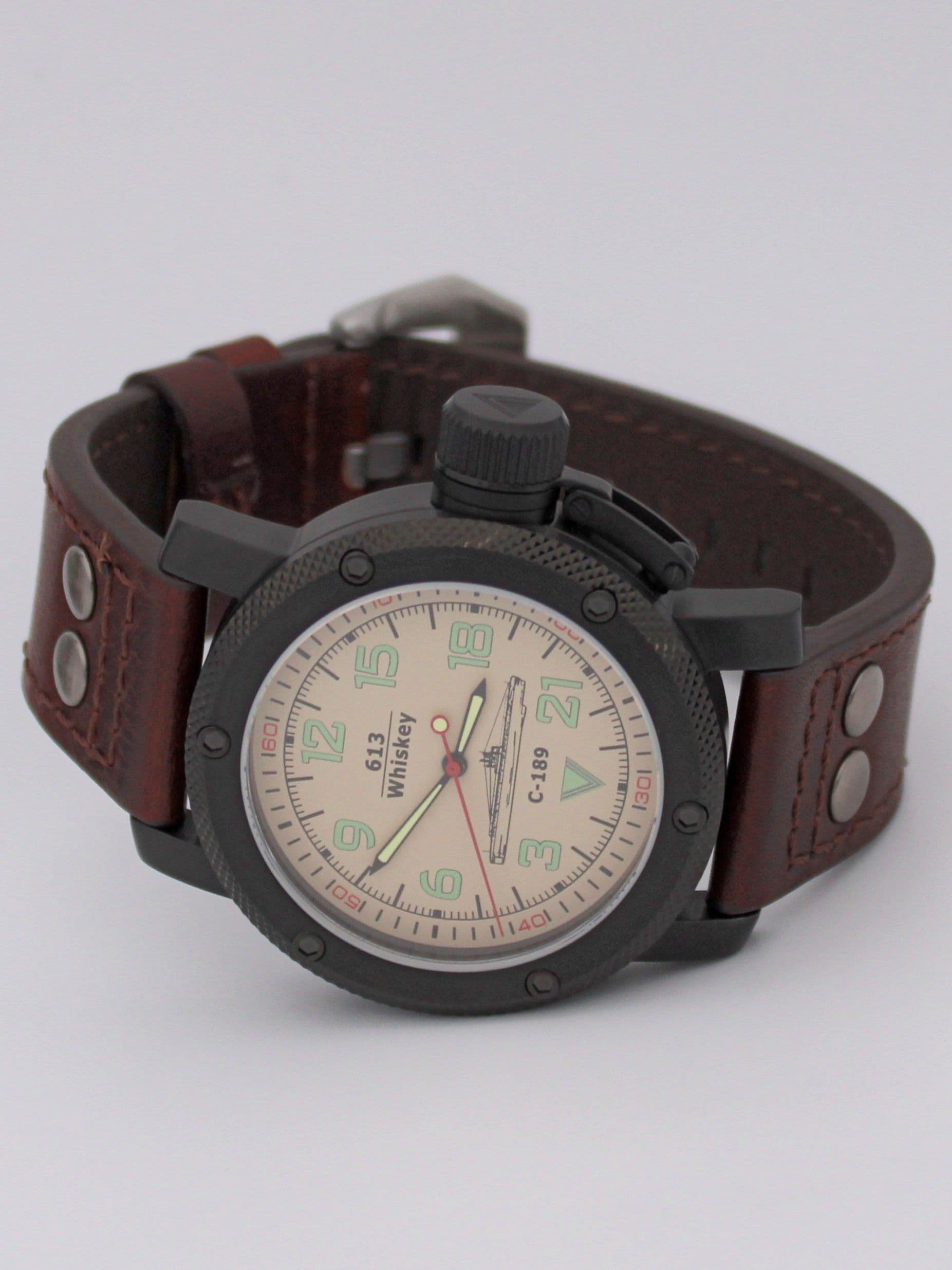 Часы С-189 (Whiskey) механические с автоподзаводом (Восток 2431) 101.102.02