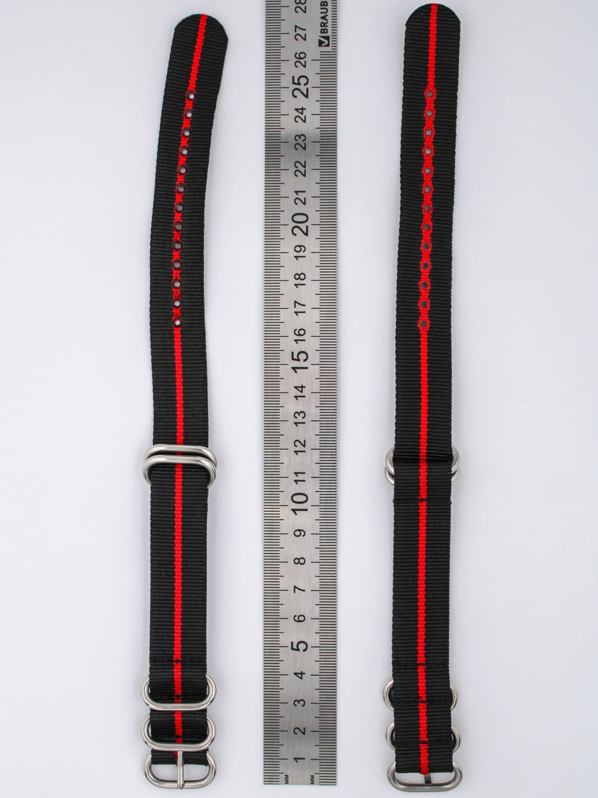 Ремешок для наручных часов нейлоновый 20 мм