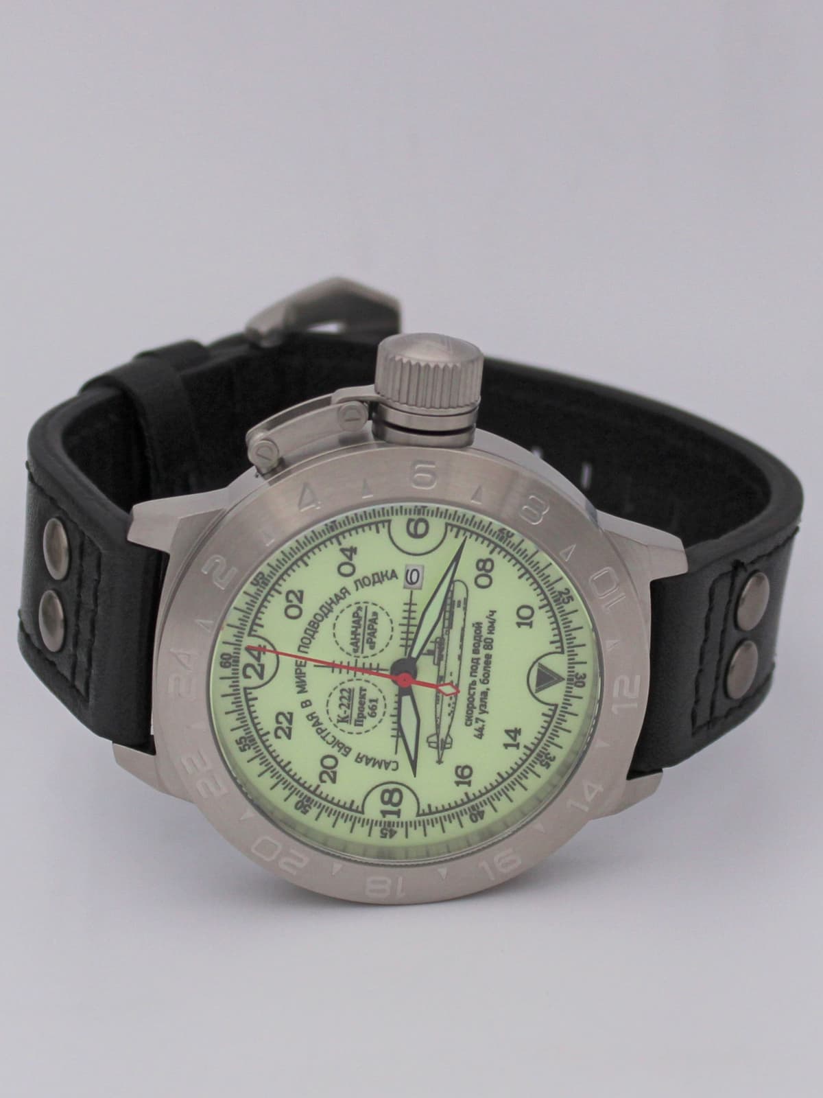 Часы К-222 / Анчар (Papa) механические с автоподзаводом (Seiko NH34A) 52.035.01