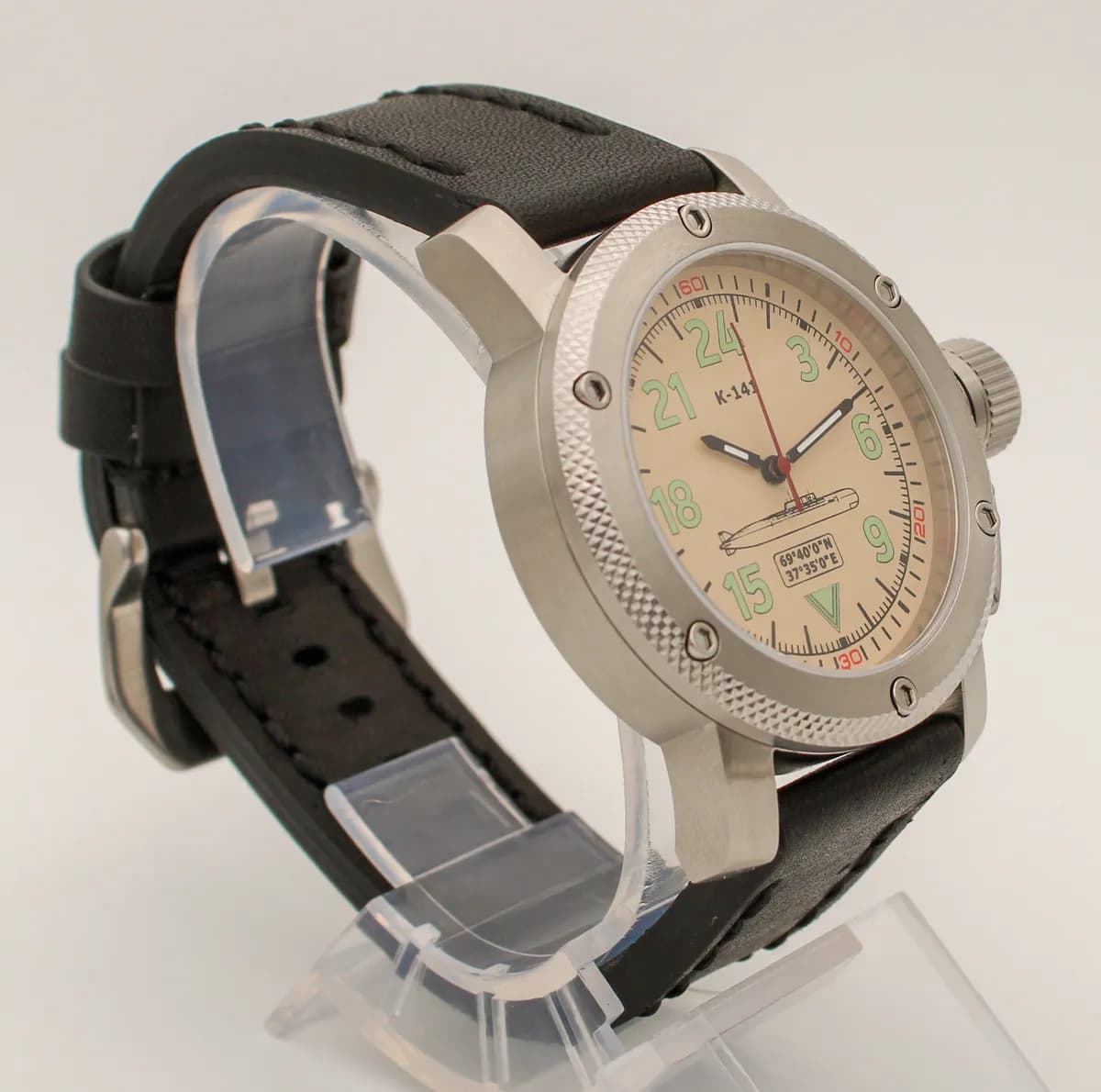 Часы К-141 Курск (Oscar-II) 1087.01 механические (сапфировое стекло) с автоподзаводом, механизм Восток 2431 