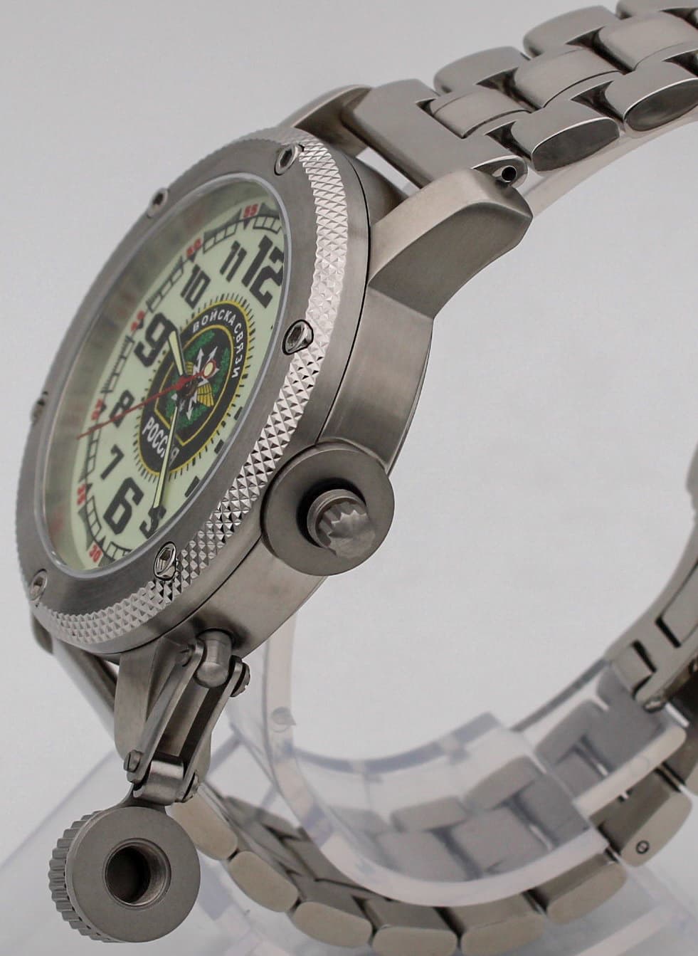 Часы ВОЙСКА СВЯЗИ РОССИИ, механизм Восток 2415.01