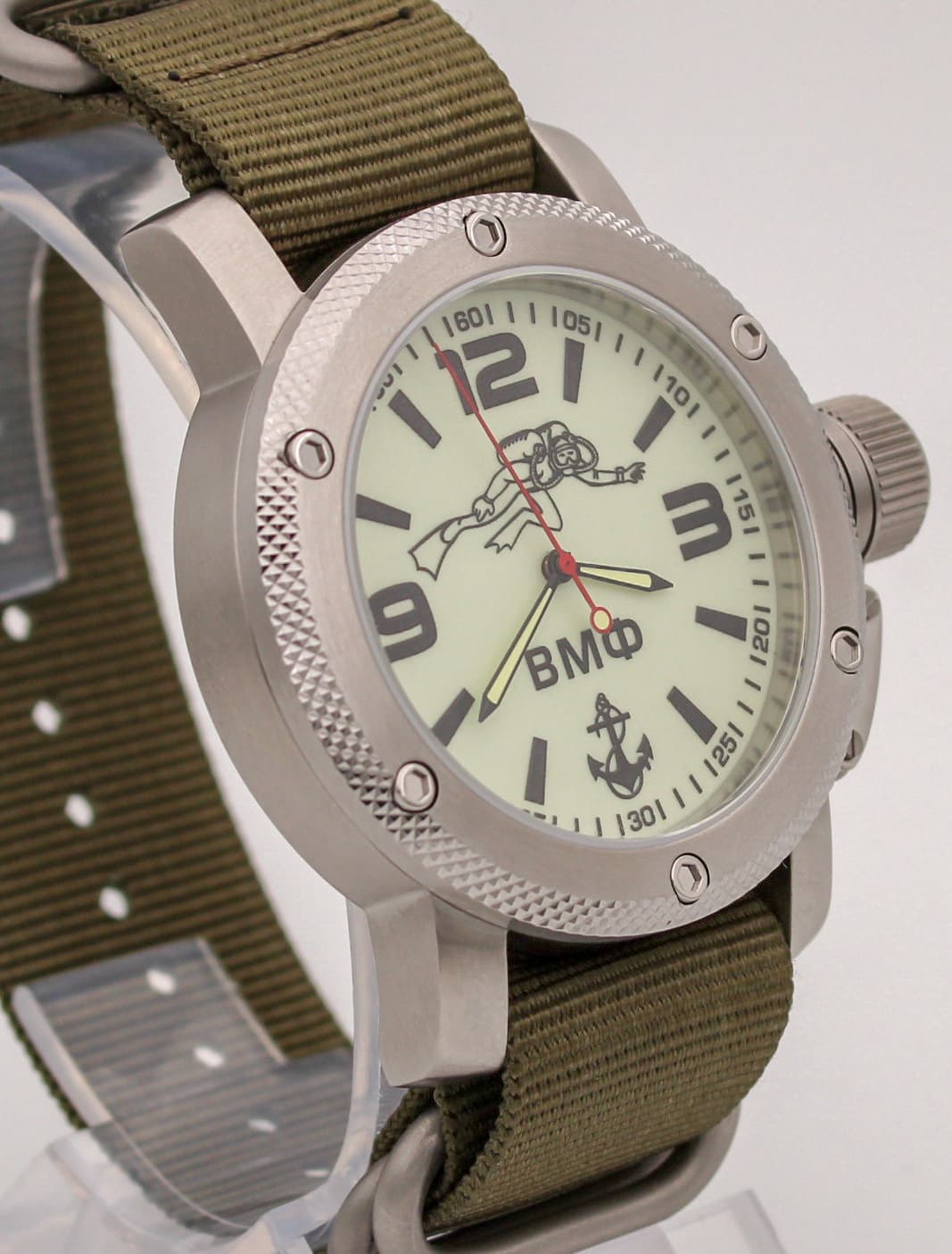 Часы ВМФ Боевой пловец, механизм Восток 2415.01