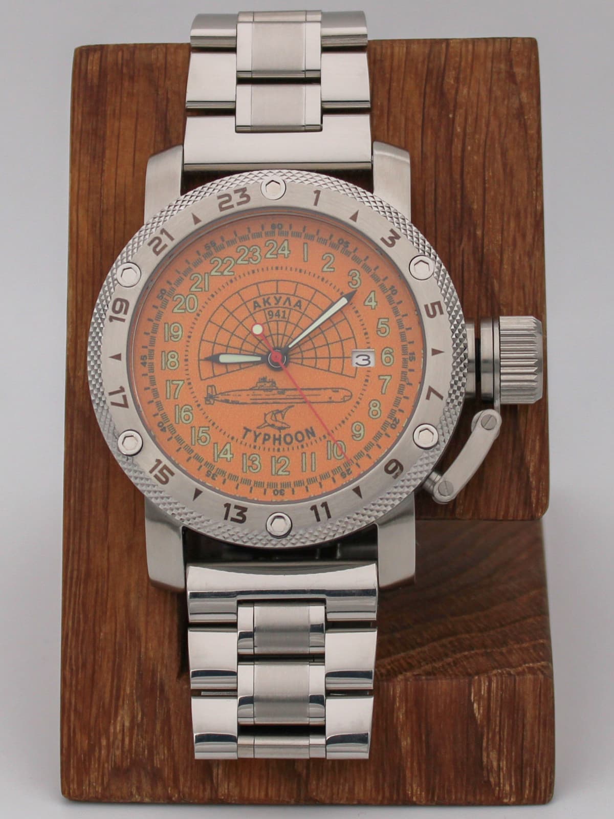 Часы 941 / Акула (Typhoon) механические с автоподзаводом (Seiko NH34A) 47.149.2