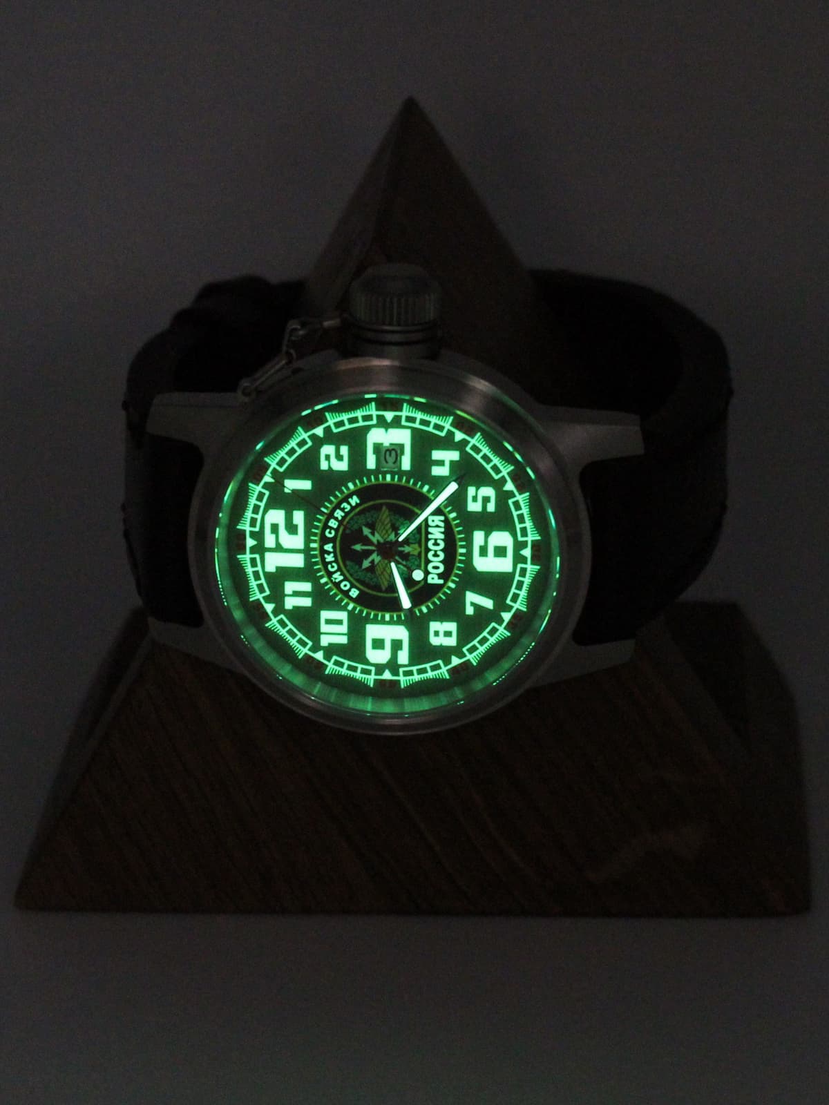 Часы Войска связи механические с автоподзаводом (Seiko NH35A) 45.198.01