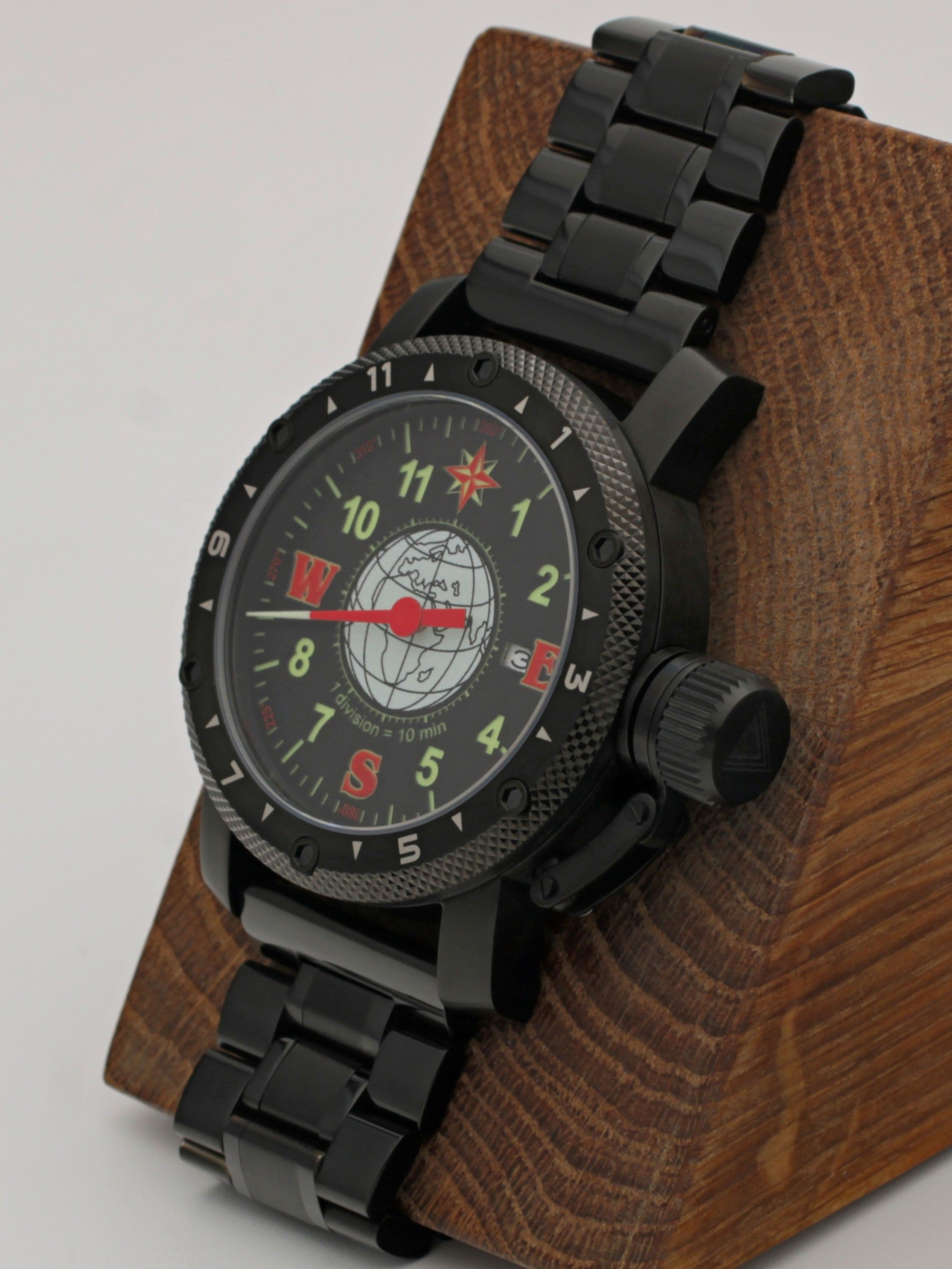 Часы Компас однострелочные механические с автоподзаводом (Seiko NH35A) 147.185.1