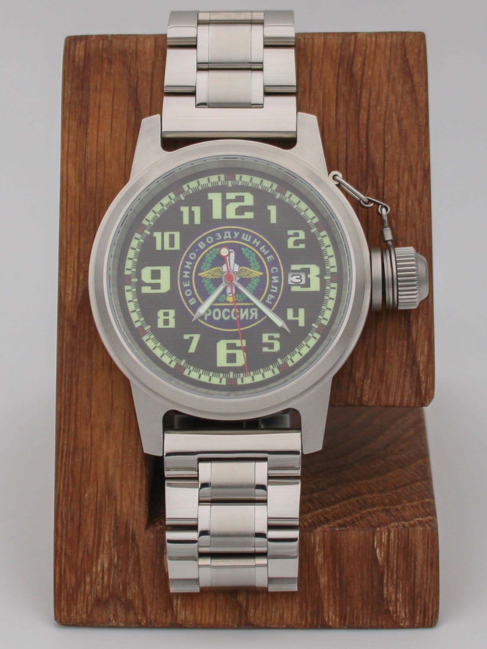 Часы ВВС механические с автоподзаводом (Seiko NH35A) 45.207.2