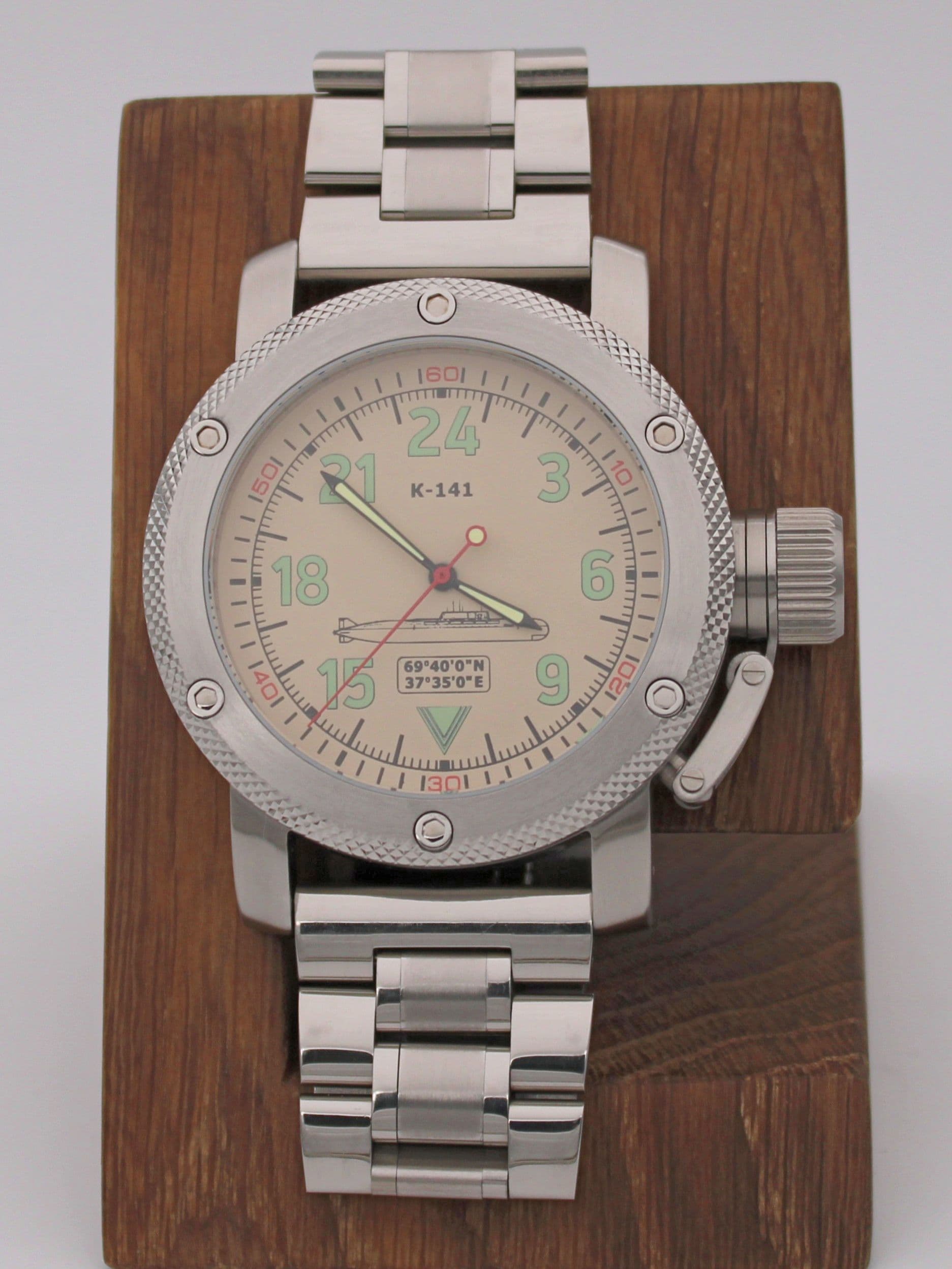 Часы К-141 / Курск (Oscar-II) механические с автоподзаводом (Восток 2431) 01.087.2