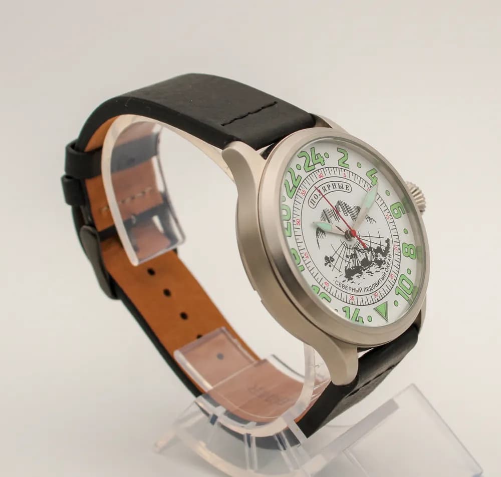 Часы Полярные "Северный Ледовитый океан" 11.226.01 механические, механизм Восток 2423 