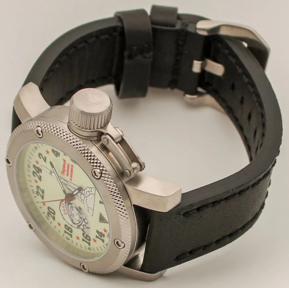 Часы Гагарин 1117.01 механические с автоподзаводом (сапфировое стекло), механизм Восток 2431