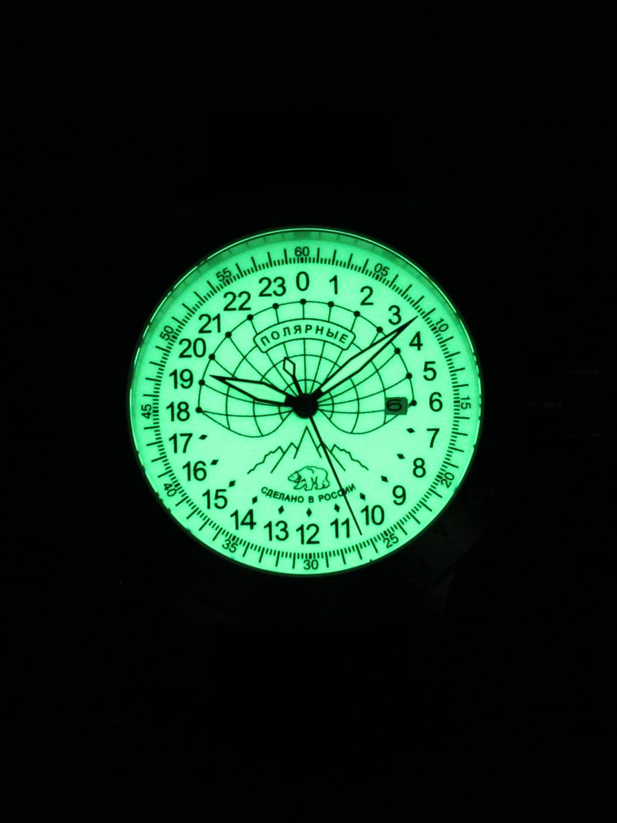 Часы Полярные механические с автоподзаводом (Seiko NH34A) 52.131.21