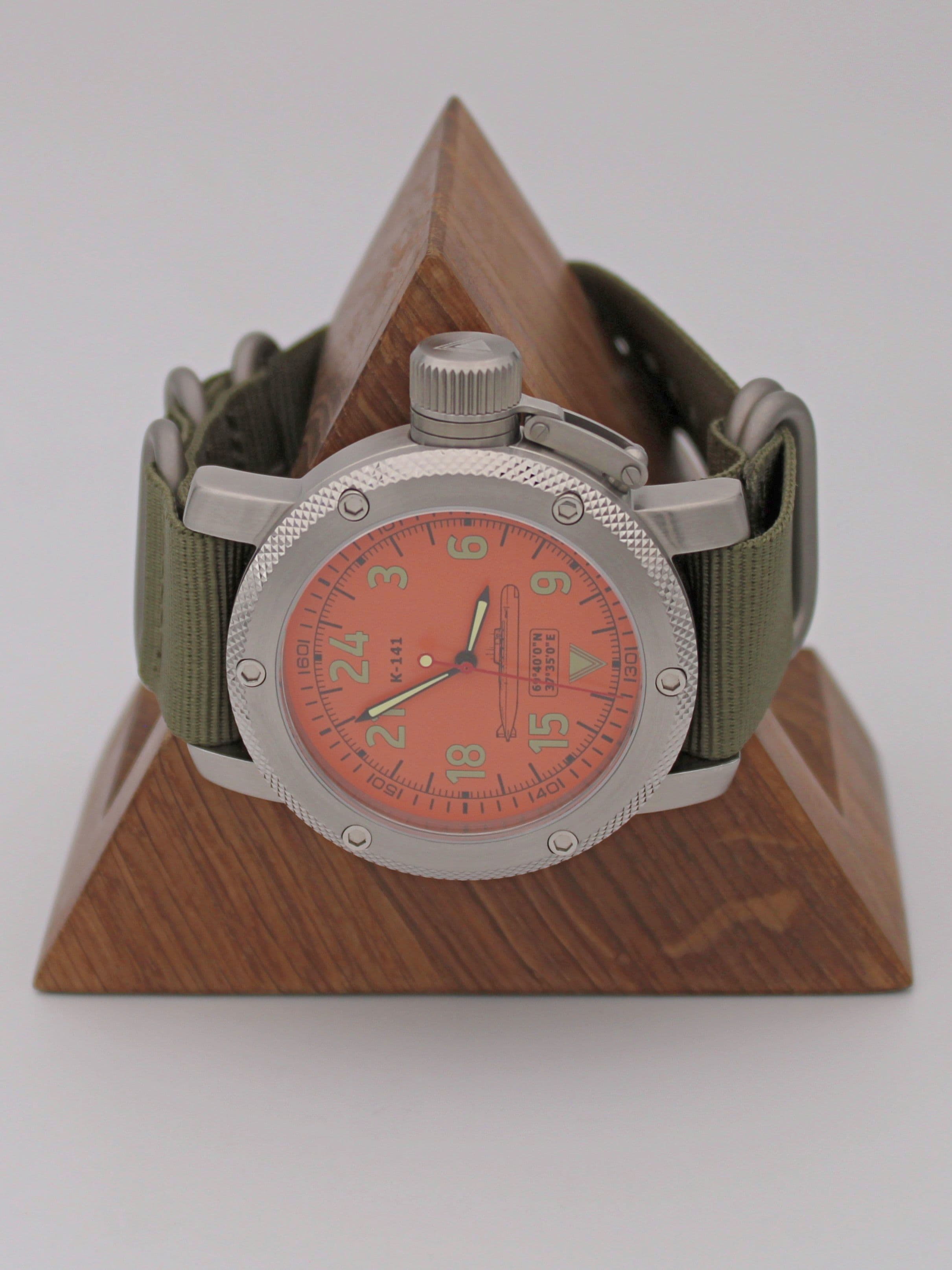 Часы К-141 / Курск (Oscar-II) механические с автоподзаводом (Восток 2431) 01.088.21