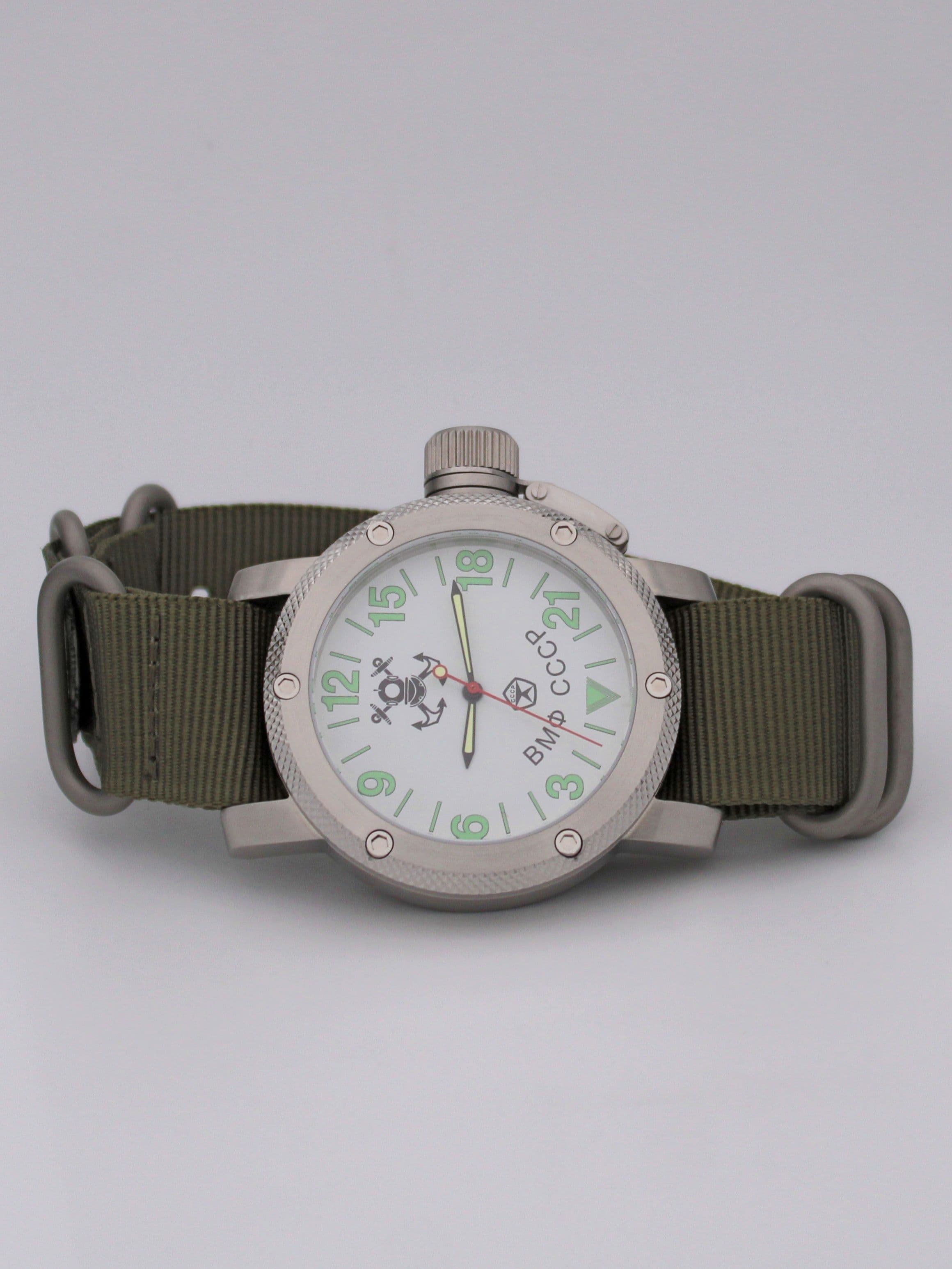 Часы ВМФ СССР механические с автоподзаводом (Восток 2431) 01.021.21