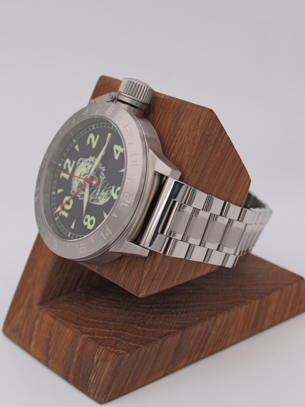 Часы Медведь механические с автоподзаводом (Seiko NH34A) 52.318.2