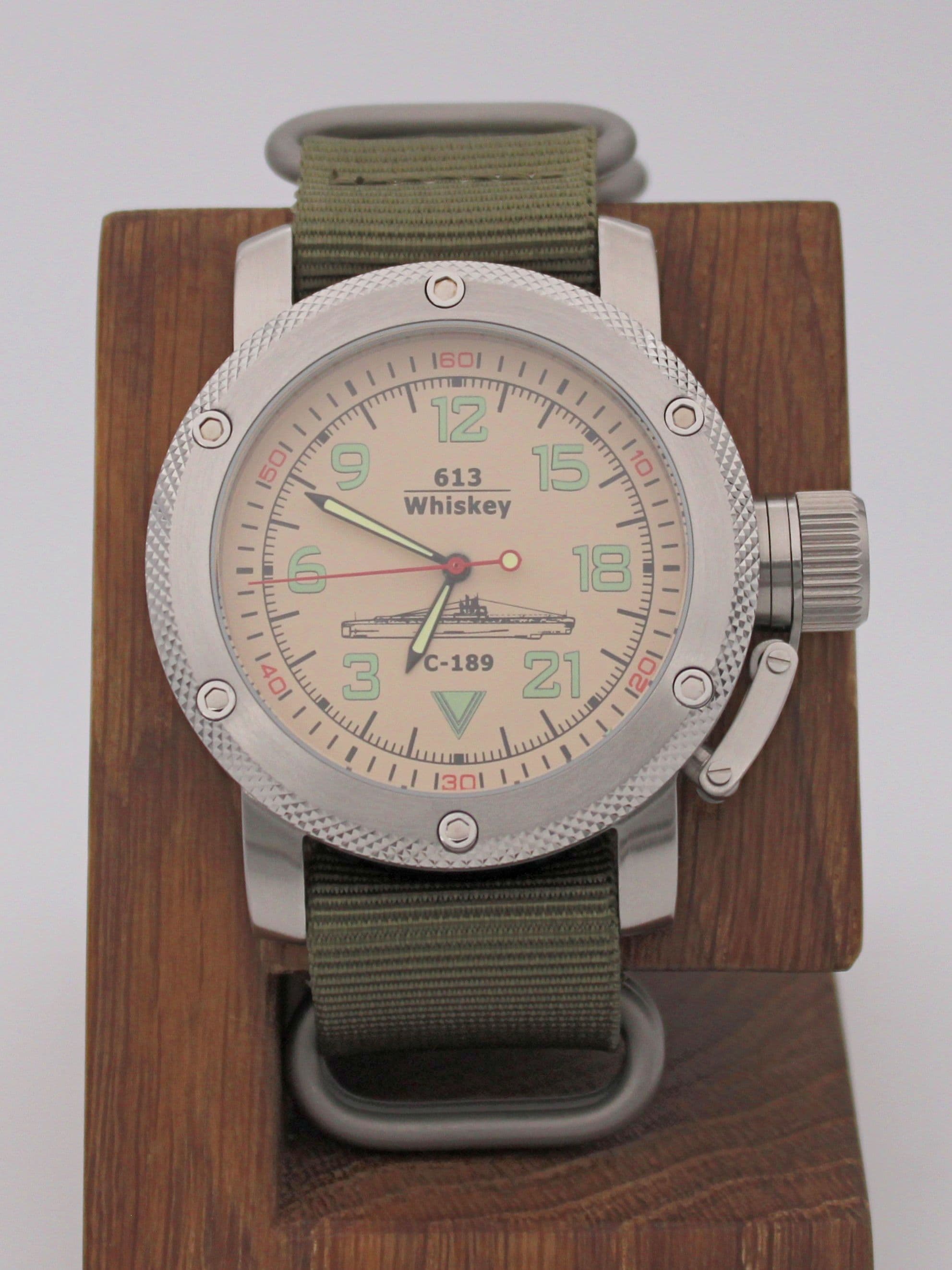 Часы С-189 (Whiskey) механические с автоподзаводом (Восток 2431) 01.102.21