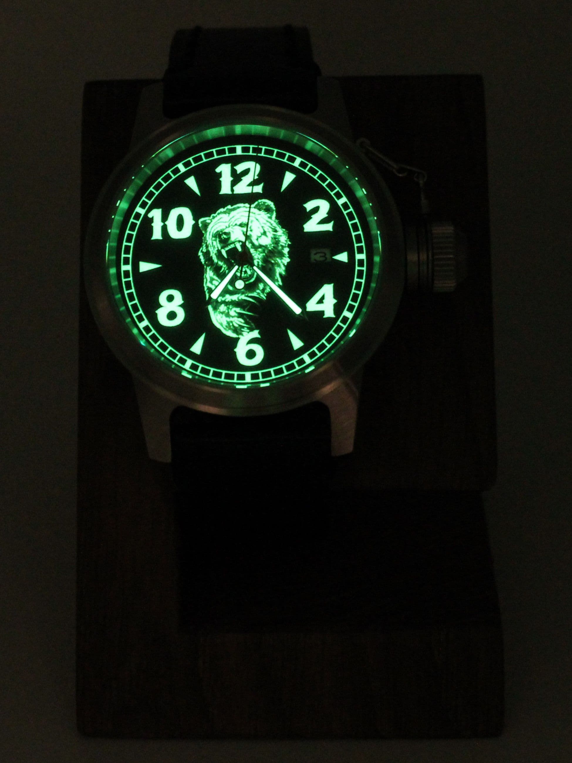 Часы Медведь механические с автоподзаводом (Seiko NH35A) 45.318.01