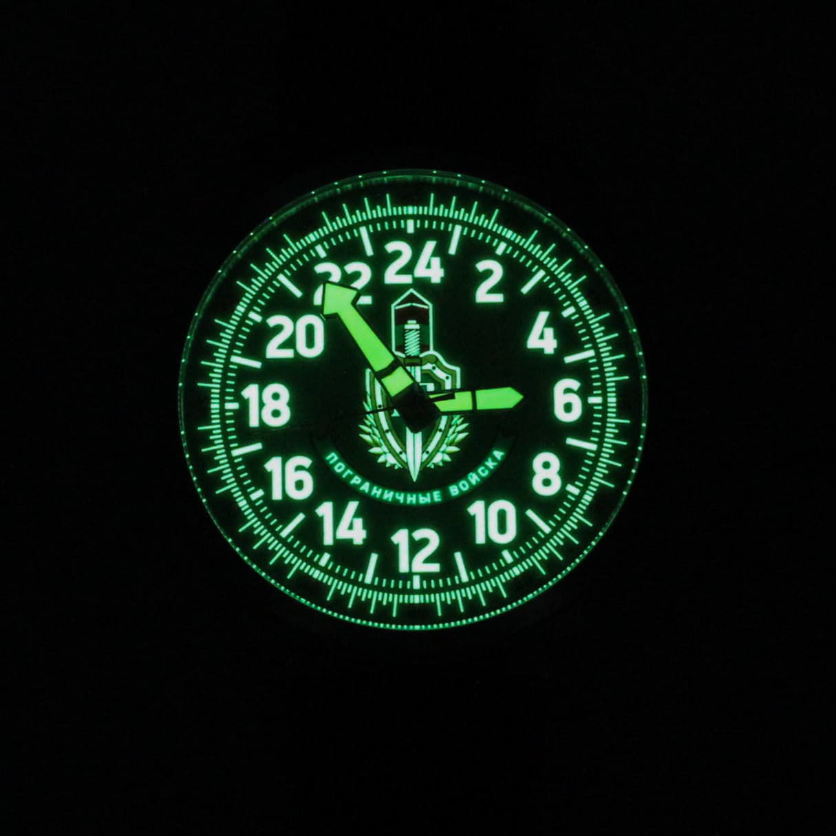 Часы Пограничные войска, механизм Ракета 2623 Н