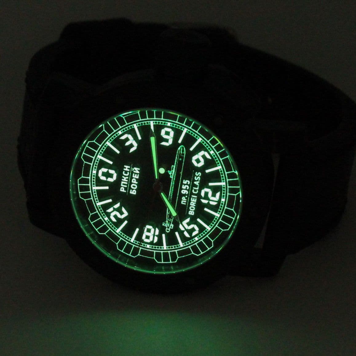 Часы РПКСН 955 Борей (Borei class) механические с автоподзаводом (Восток 2431) 101.1191.01