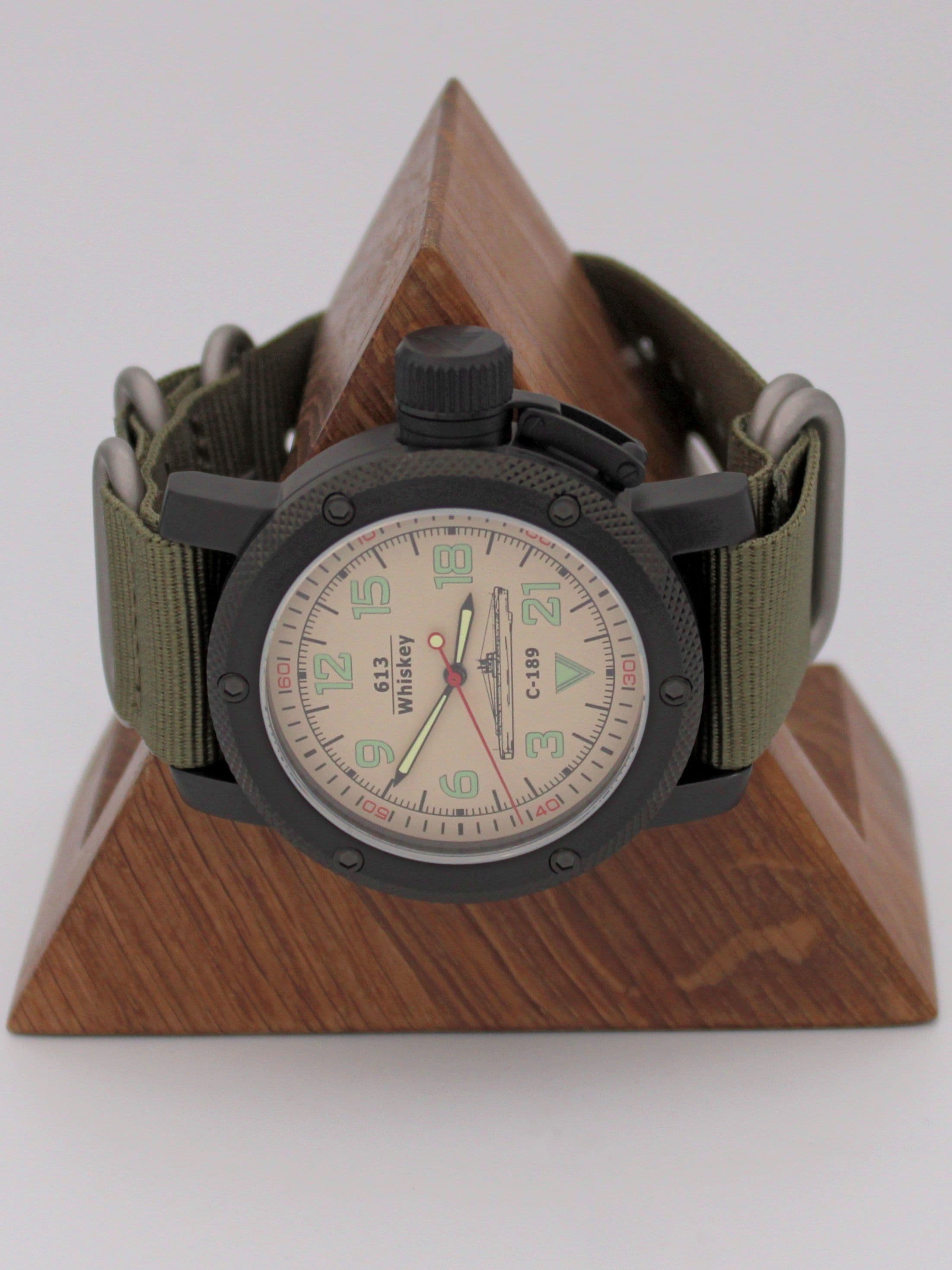 Часы С-189 (Whiskey) механические с автоподзаводом (Восток 2431) 101.102.21