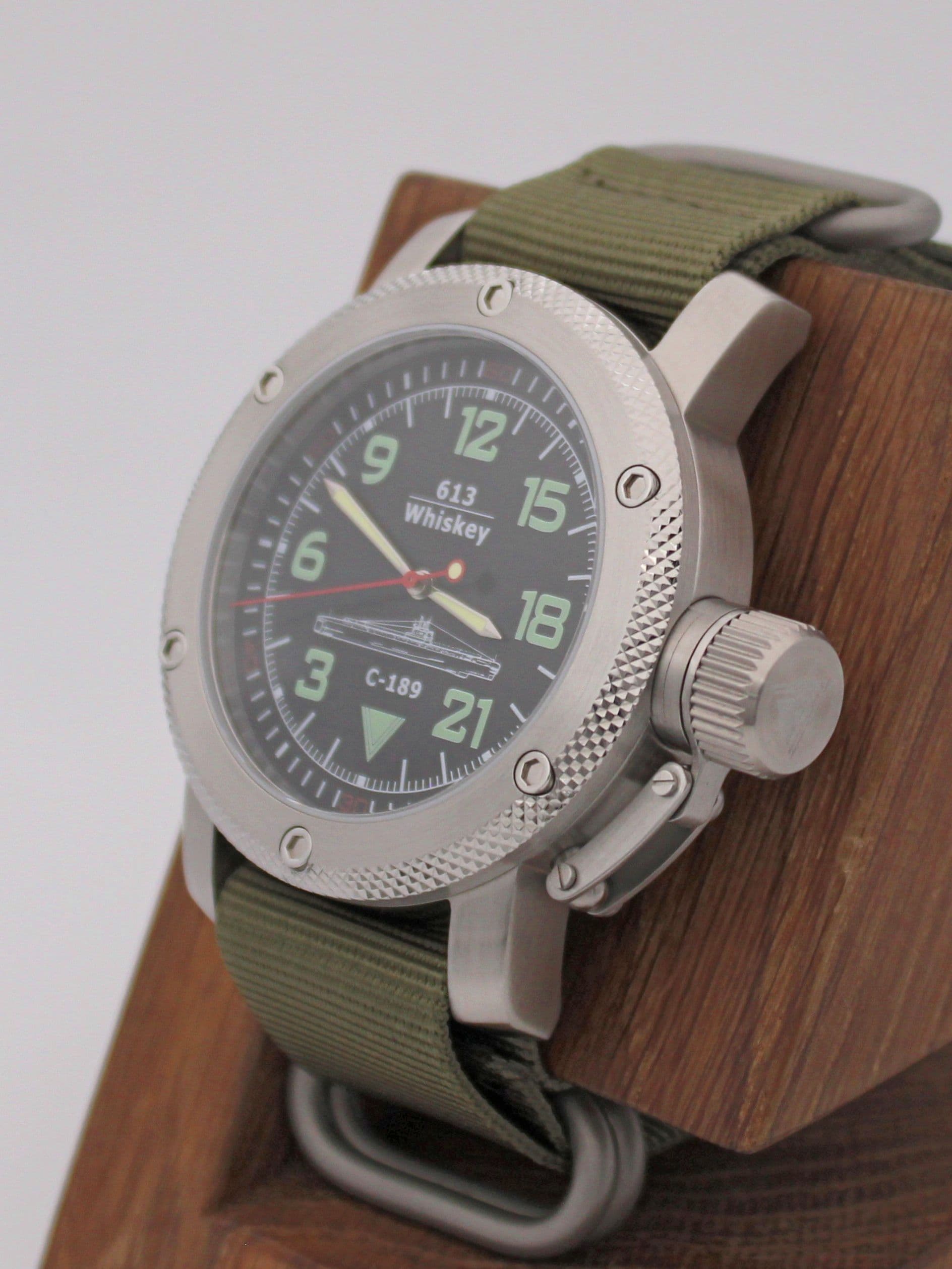 Часы С-189 (Whiskey) механические с автоподзаводом (Восток 2431) 01.104.21