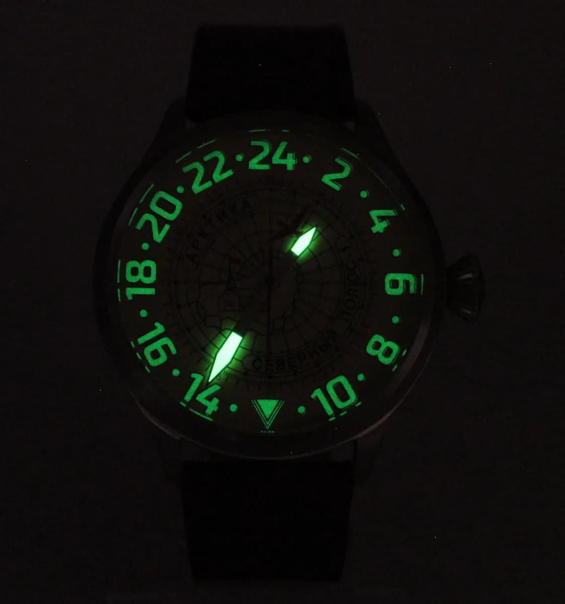 Часы наручные Полярные, механические Арктика "Северный Полюс-1", 11.221.02 ,  механизм Восток 2423