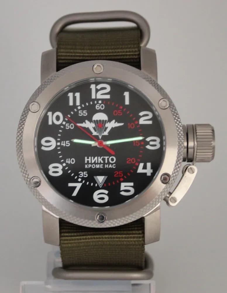 Часы наручные  ВДВ 1003.21 механические (сапфировое стекло), с автоподзаводом,  механизм Восток 2415