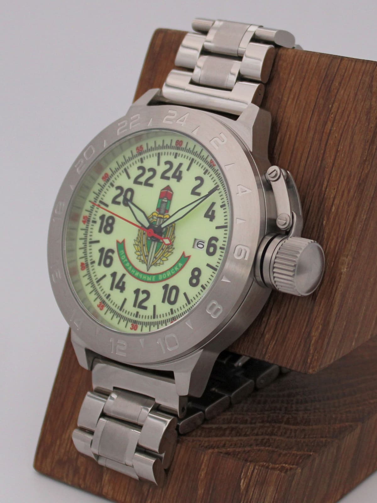 Часы Погранвойска механические с автоподзаводом (Seiko NH34A) 52.173.2