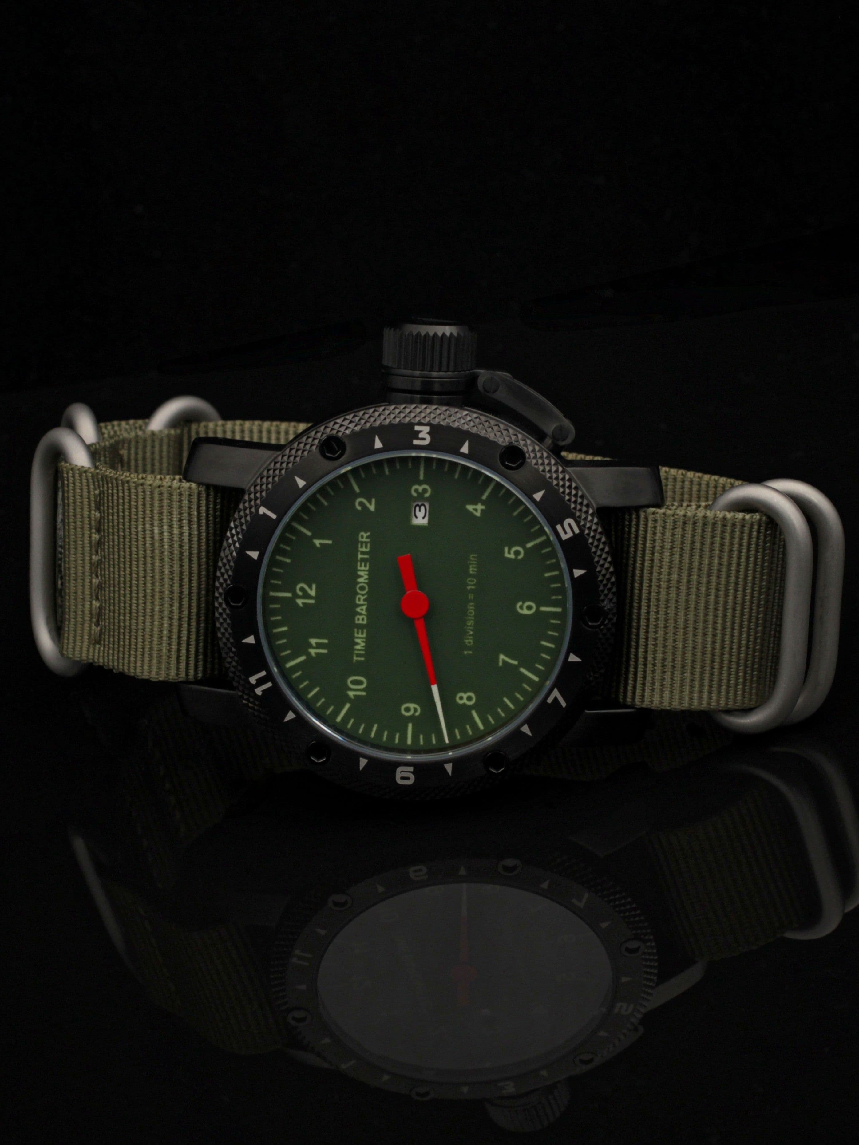 Часы Time Barometer однострелочные механические с автоподзаводом (Seiko NH35A) 147.180.21